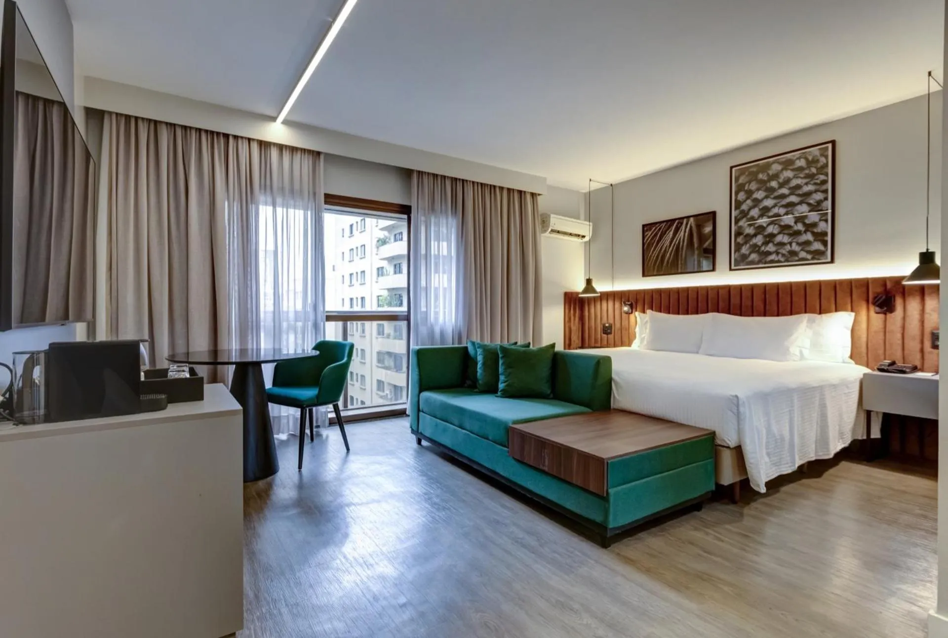 Bed in Double Tree by Hilton São Paulo Itaim