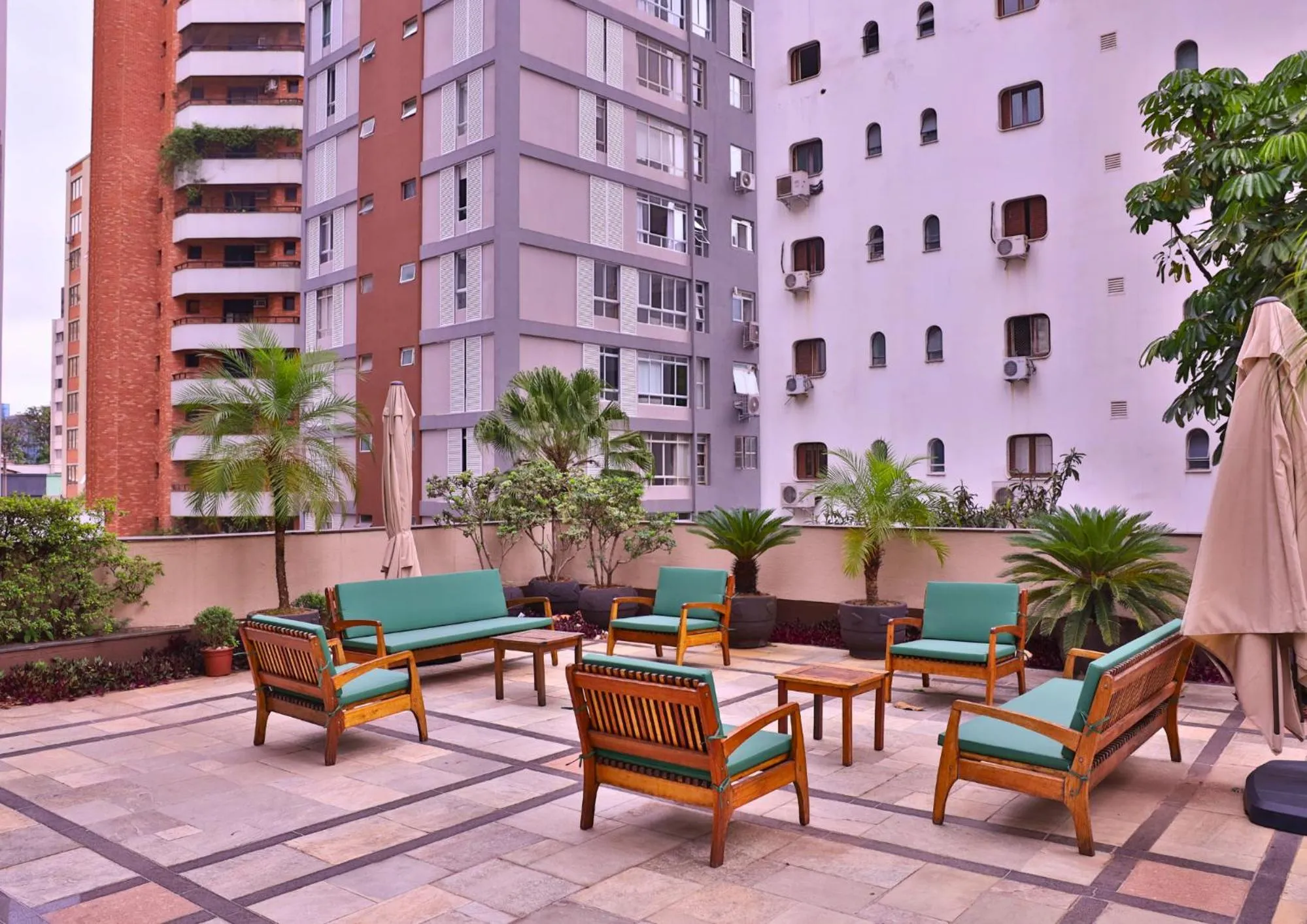 Balcony/Terrace in Double Tree by Hilton São Paulo Itaim