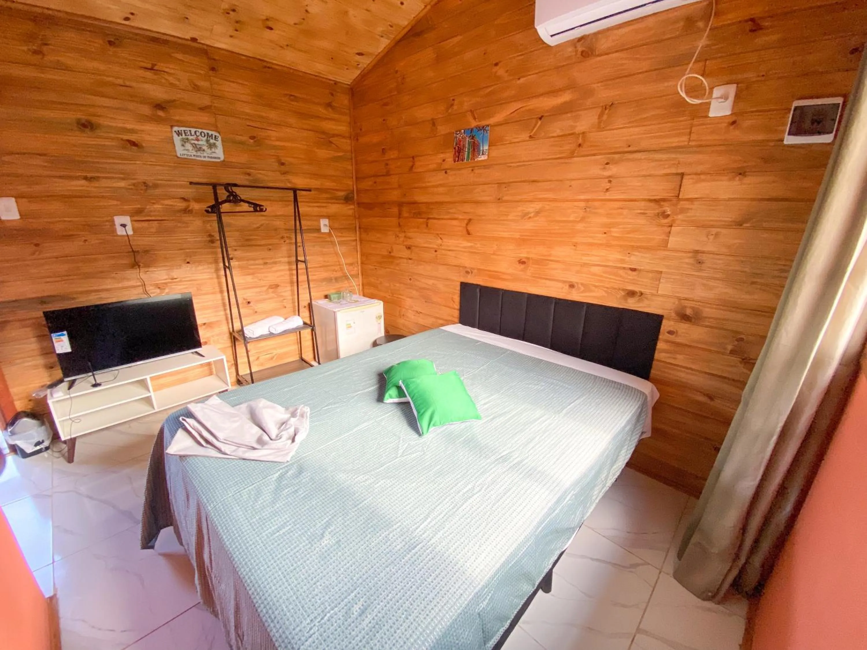 TV and multimedia, Bed in Green Mountain Pousada