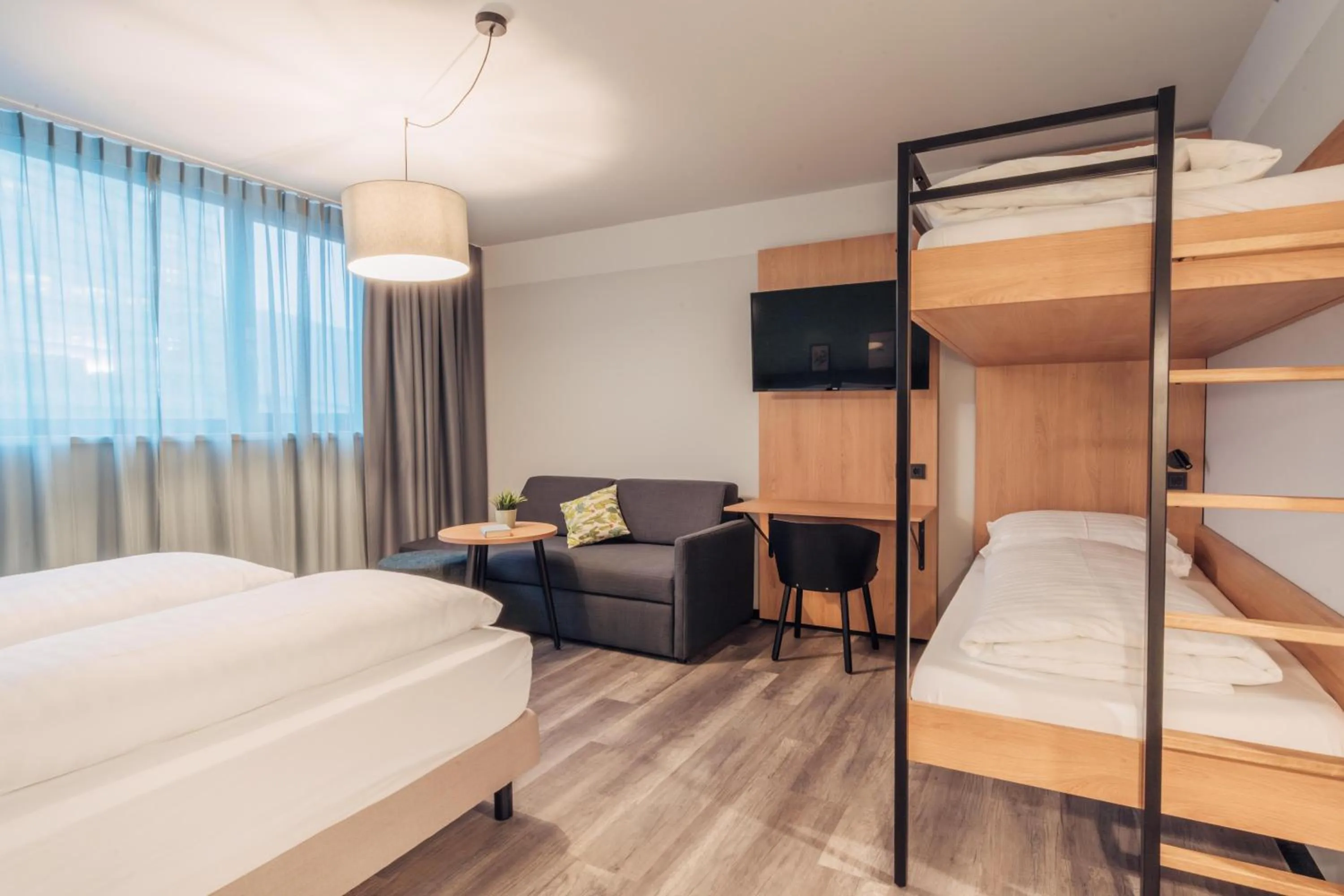 Photo of the whole room, Bed in harry's home Salzburg