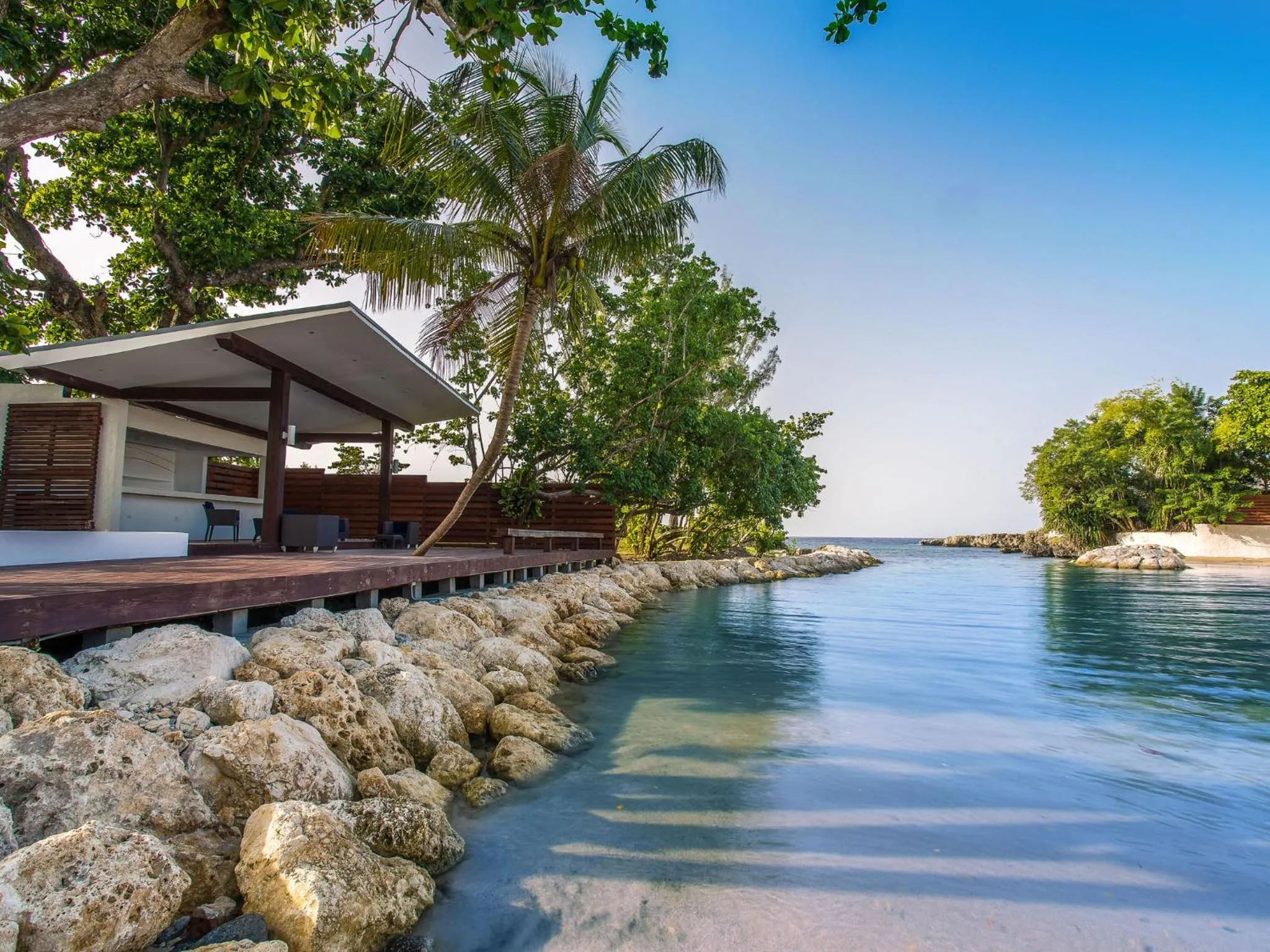 Beach in The Trident Hotel