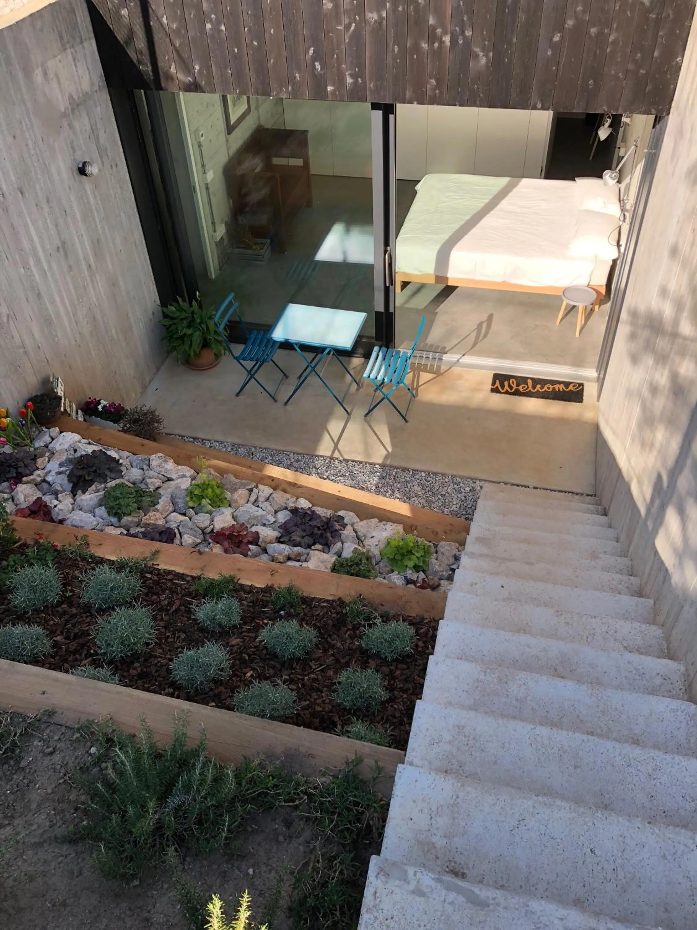 Patio in Da La Babi B&B