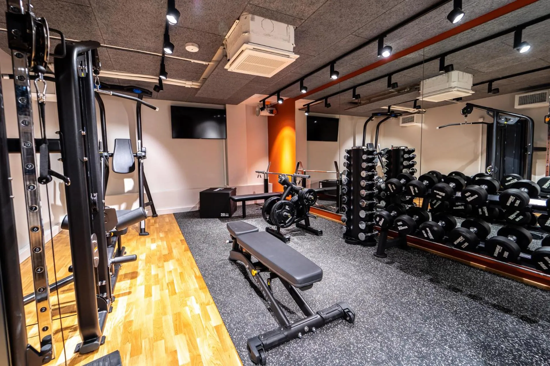 Fitness centre/facilities in Hestia Hotel Kentmanni