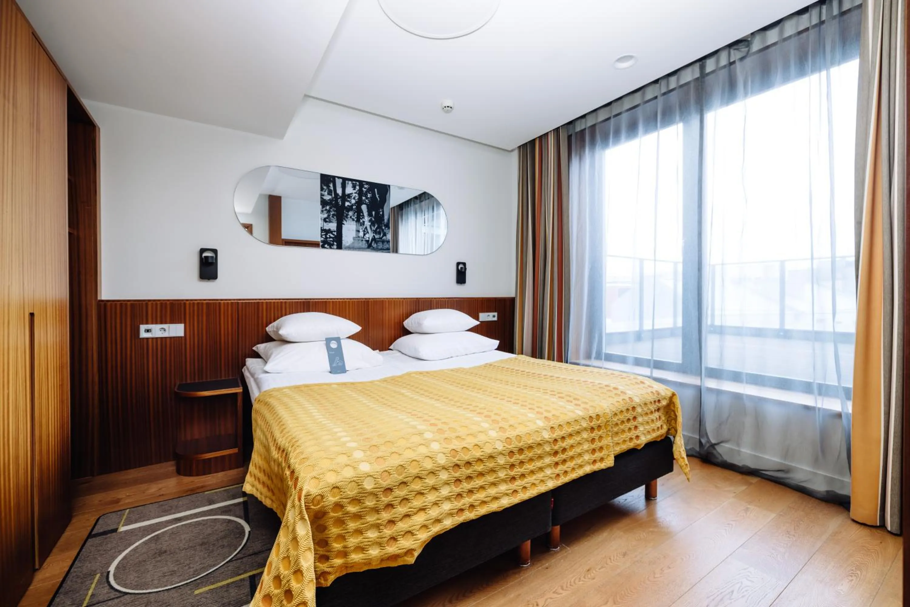 Bedroom, Bed in Hestia Hotel Kentmanni