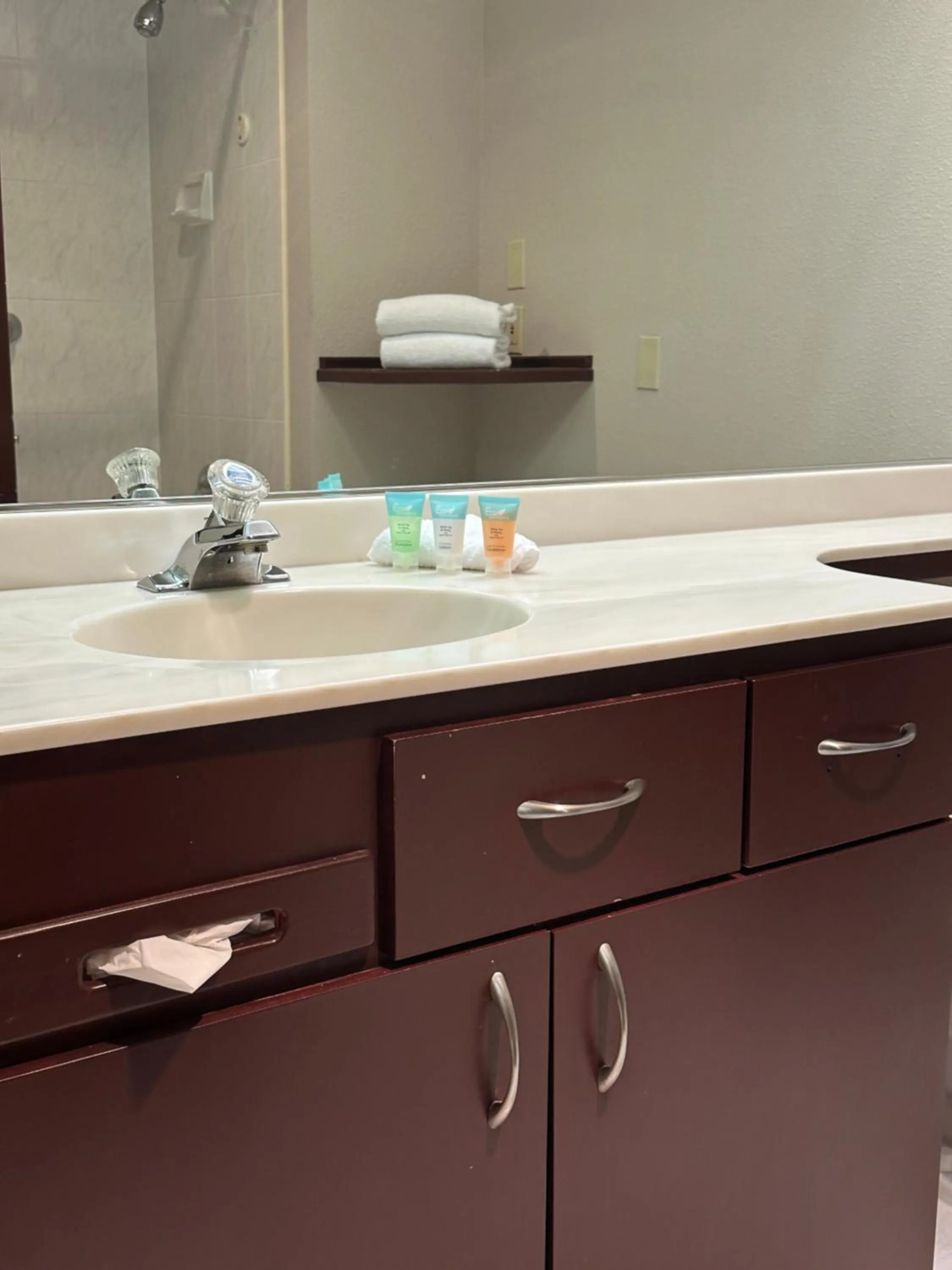 Bathroom in Sojourn Suites Portland Airport