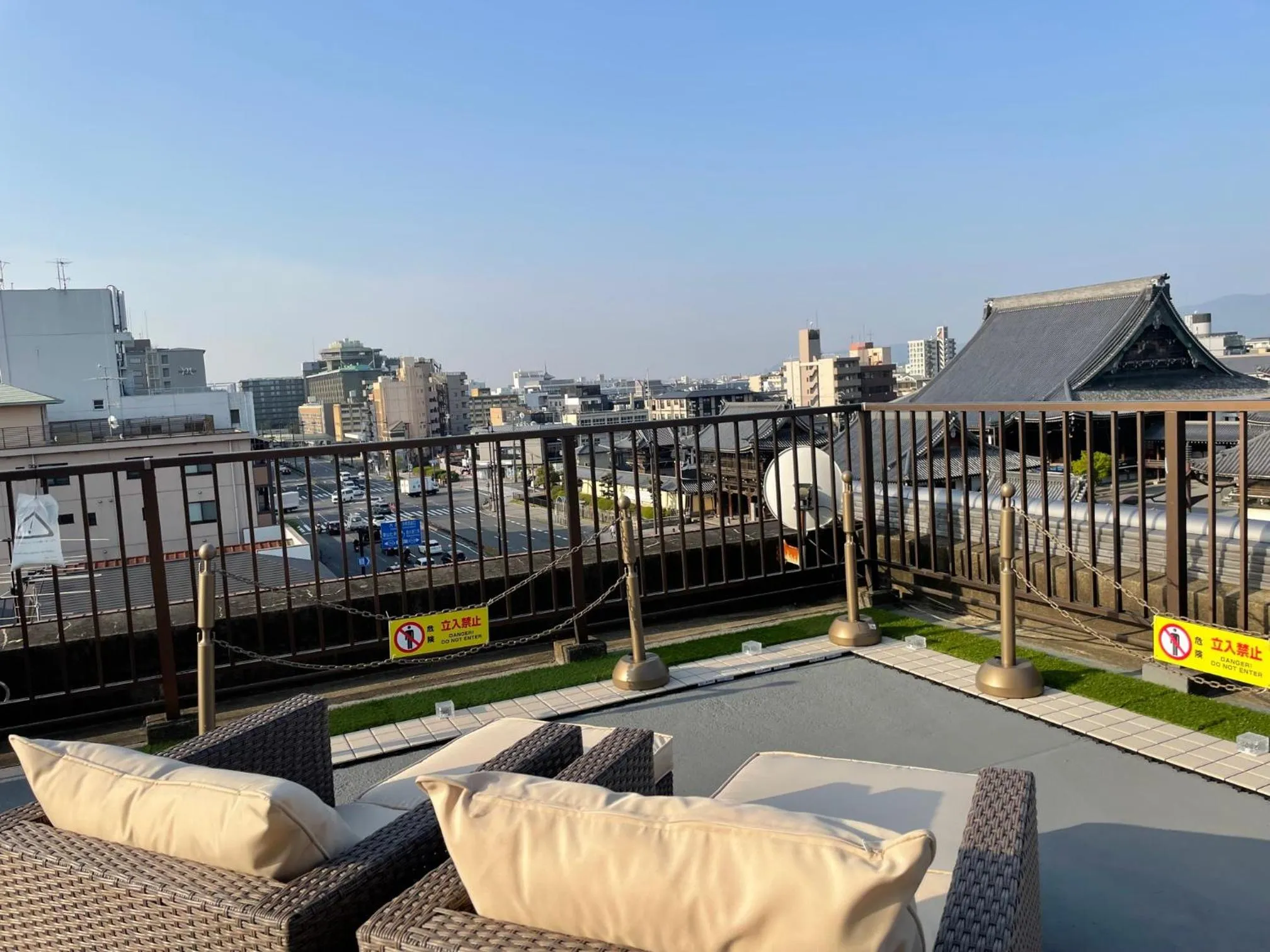 Balcony/Terrace in Azumaya Ryokan