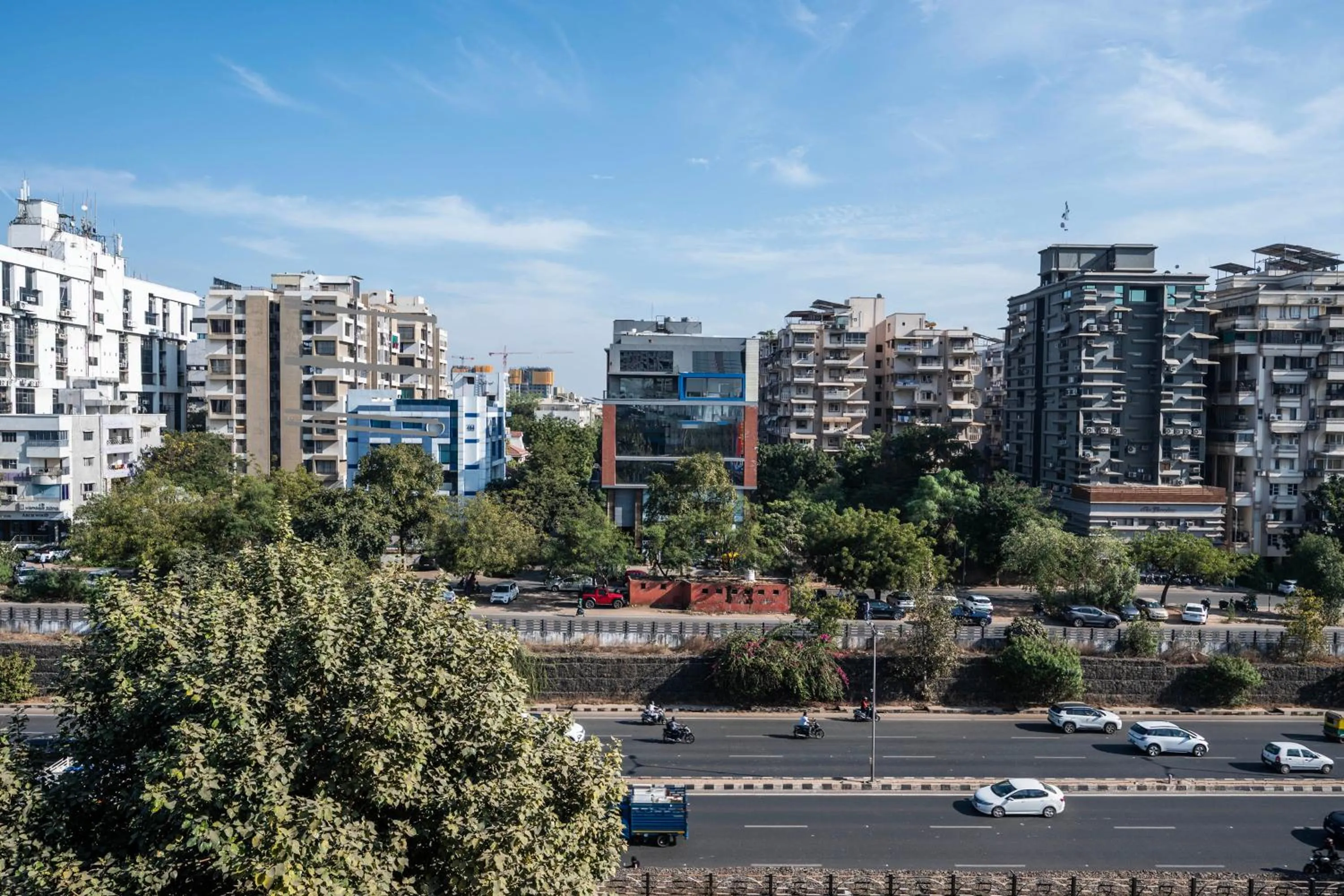 City view in Treebo Shree Krishna Palace