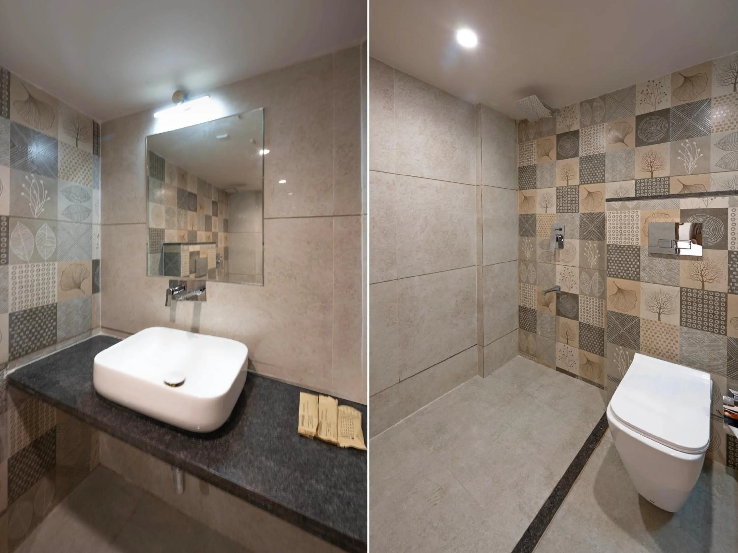 Bathroom in Treebo Shree Krishna Palace