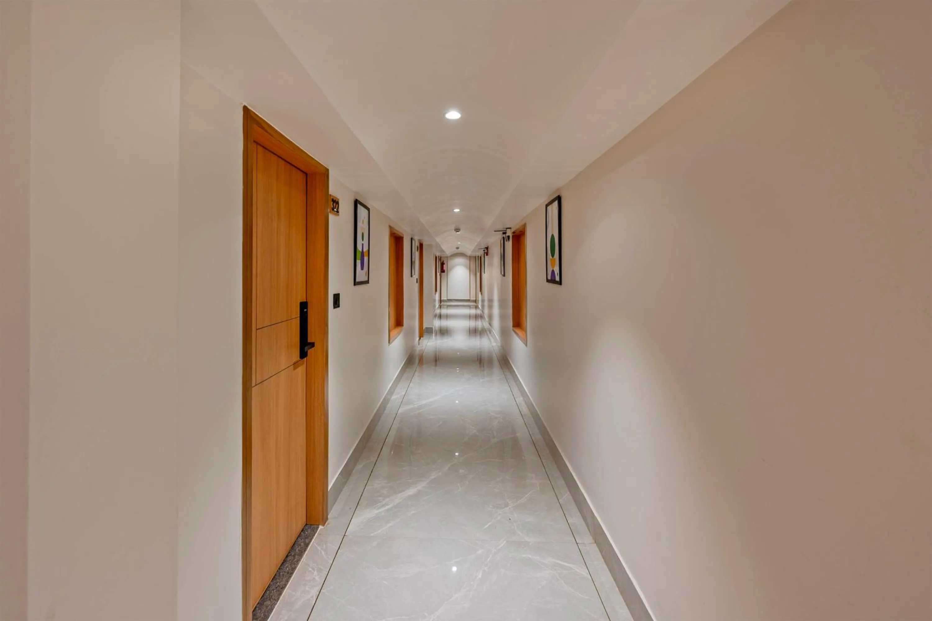 Lobby or reception in Treebo Shree Krishna Palace