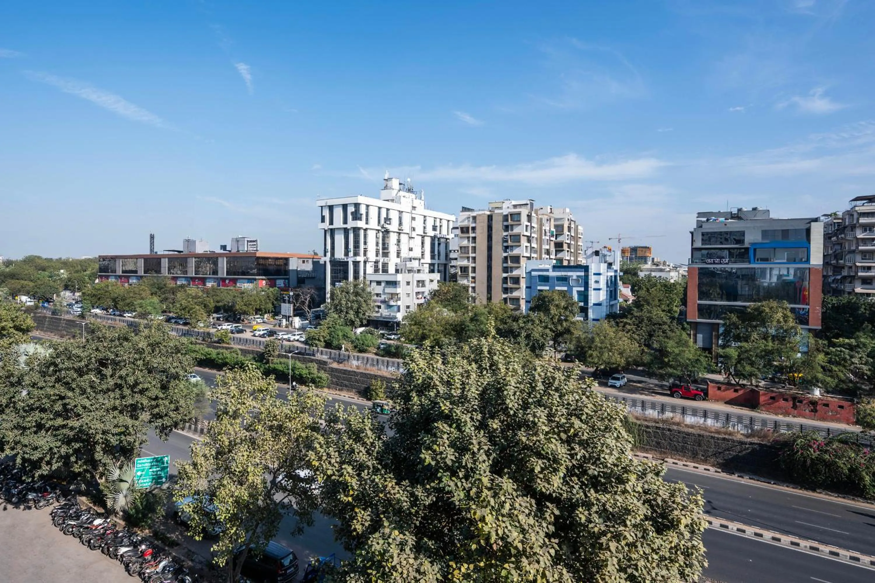 City view in Treebo Shree Krishna Palace