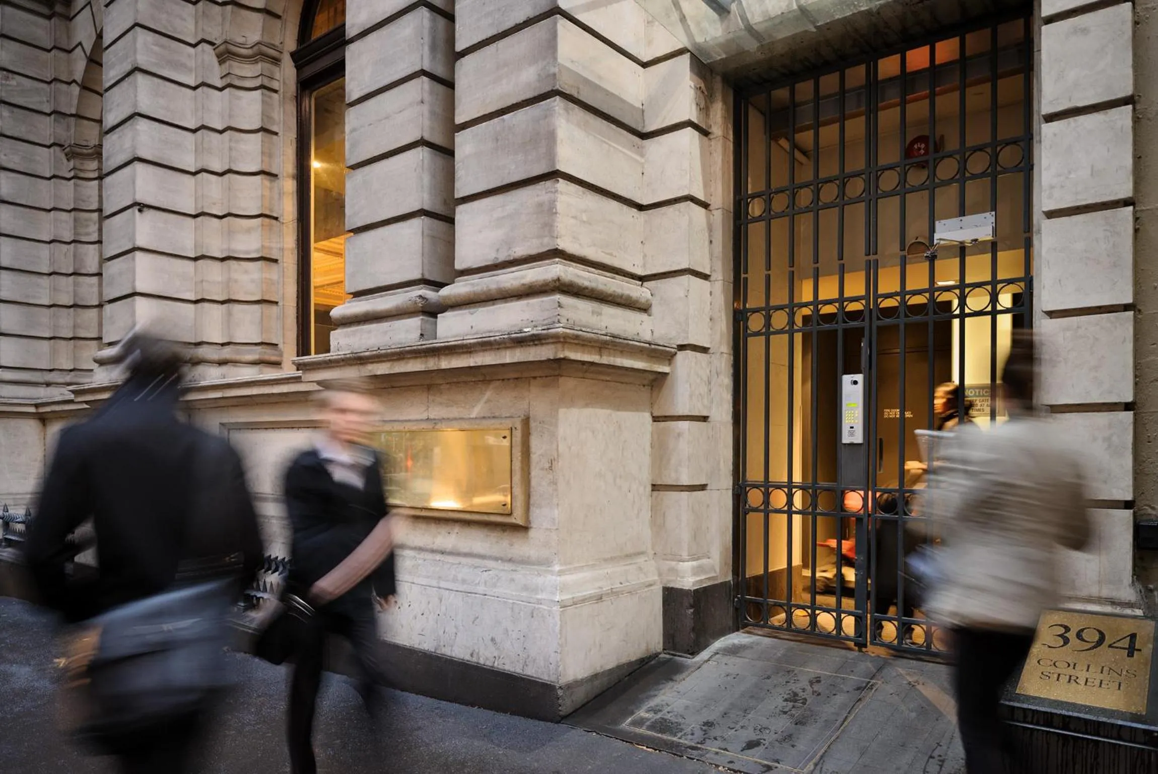 Facade/entrance in Treasury on Collins Melbourne