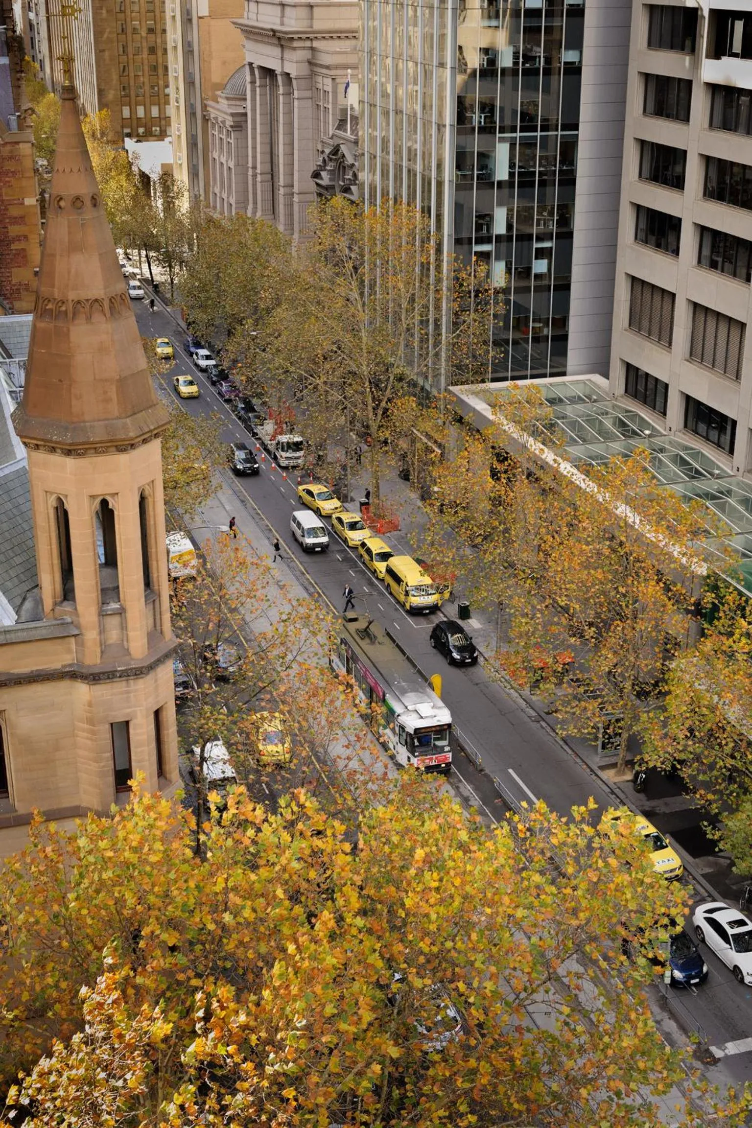 View (from property/room) in Treasury on Collins Melbourne