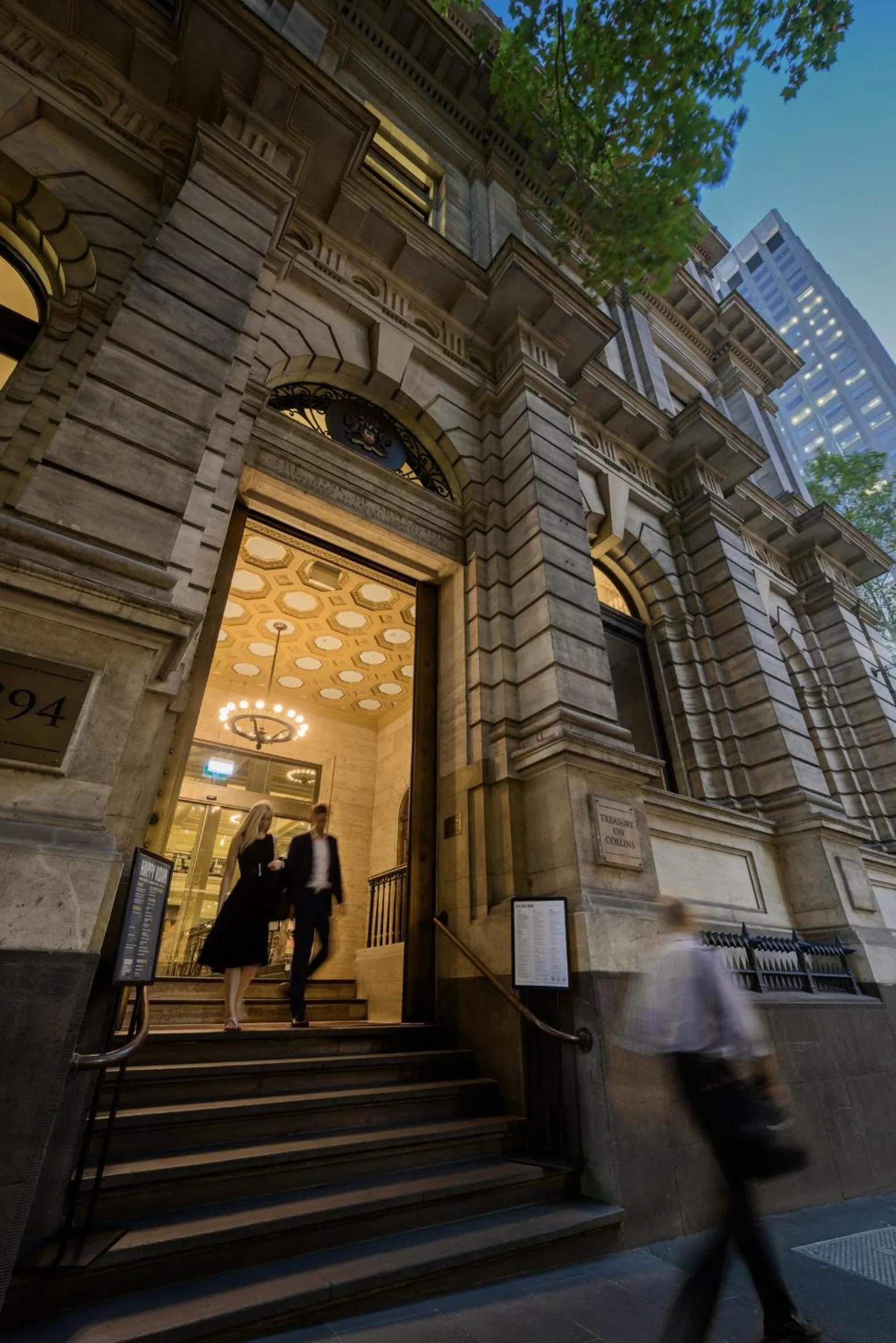Facade/entrance in Treasury on Collins Melbourne