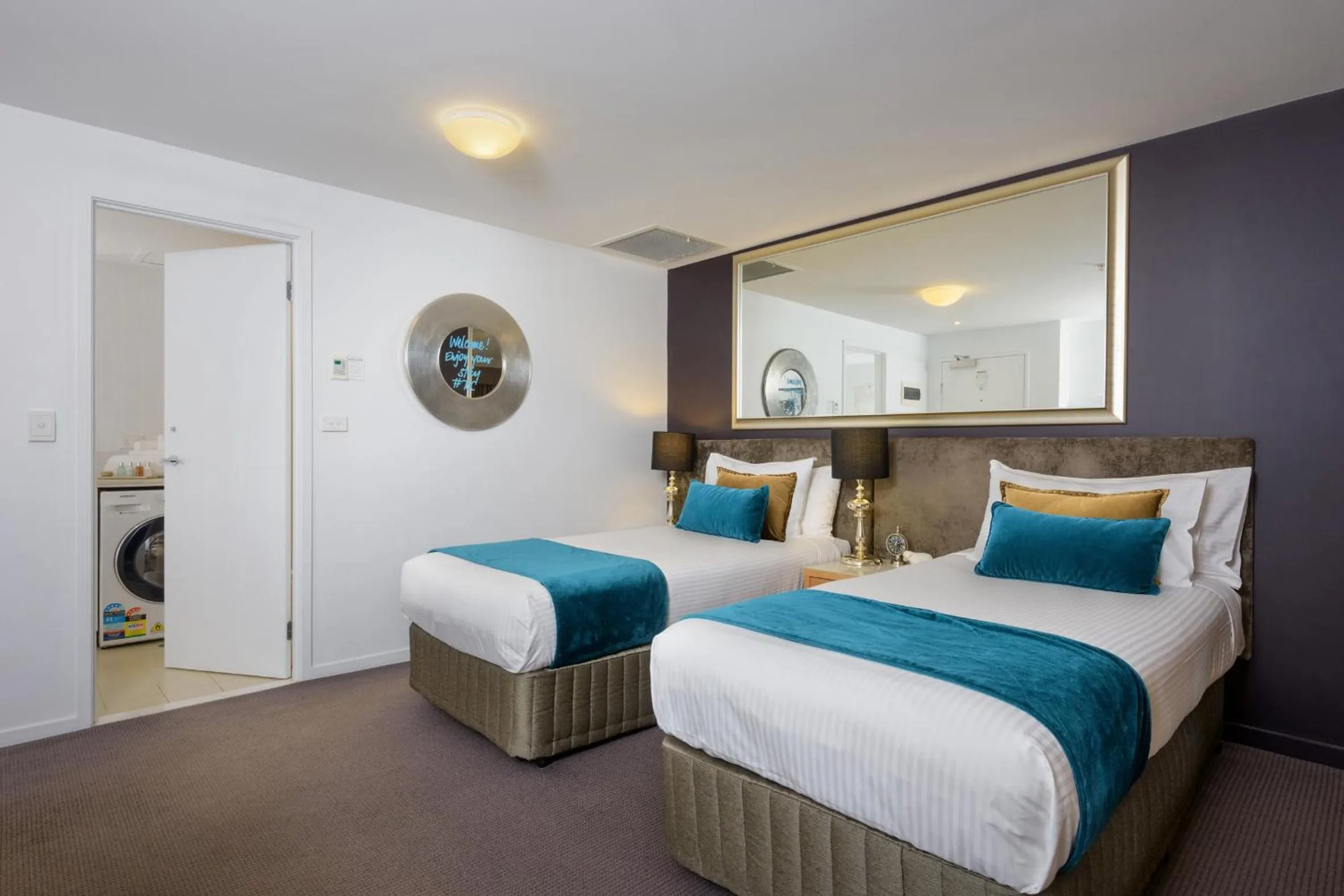 Bedroom, Bed in Treasury on Collins Melbourne