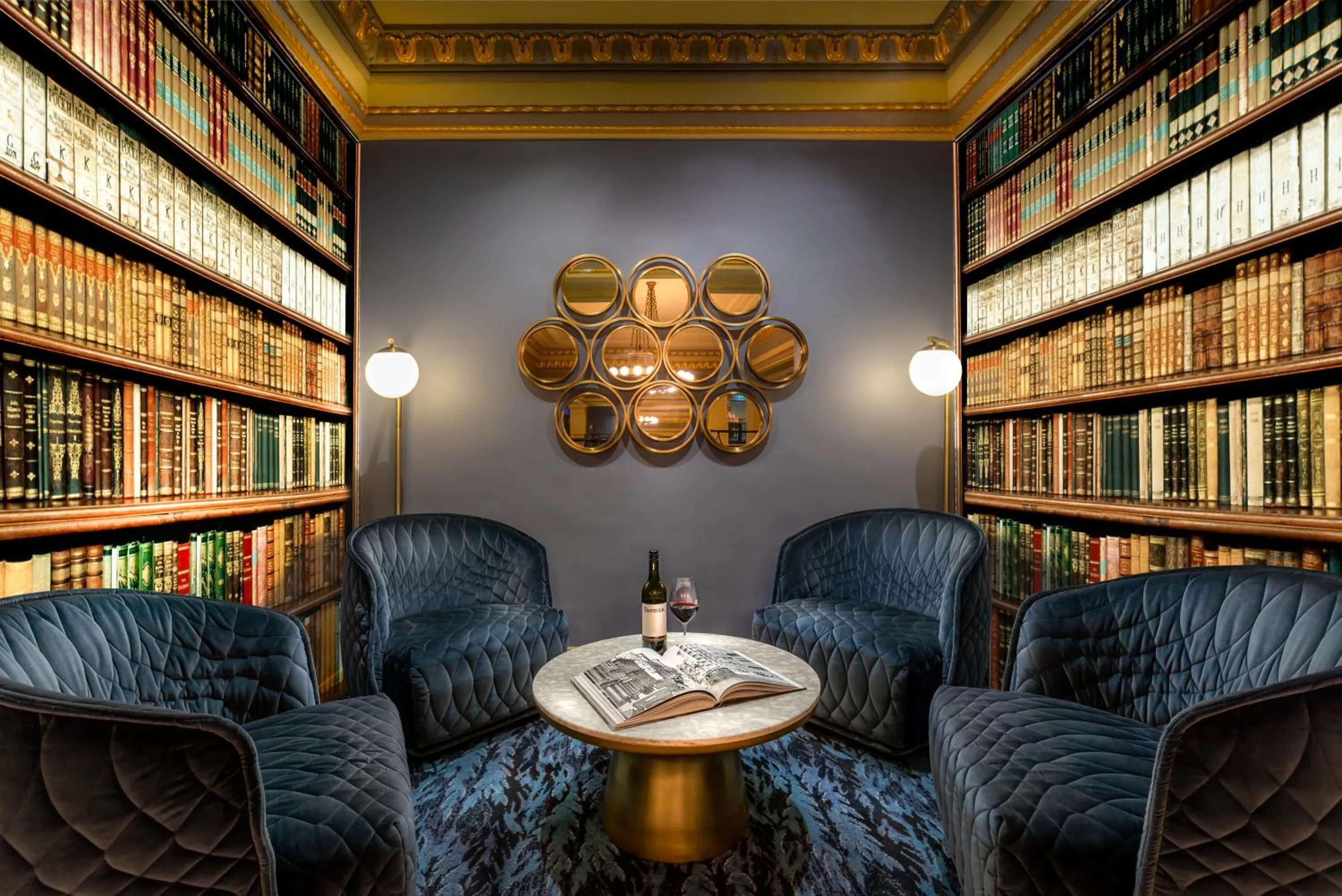 Communal lounge/ TV room in Treasury on Collins Melbourne