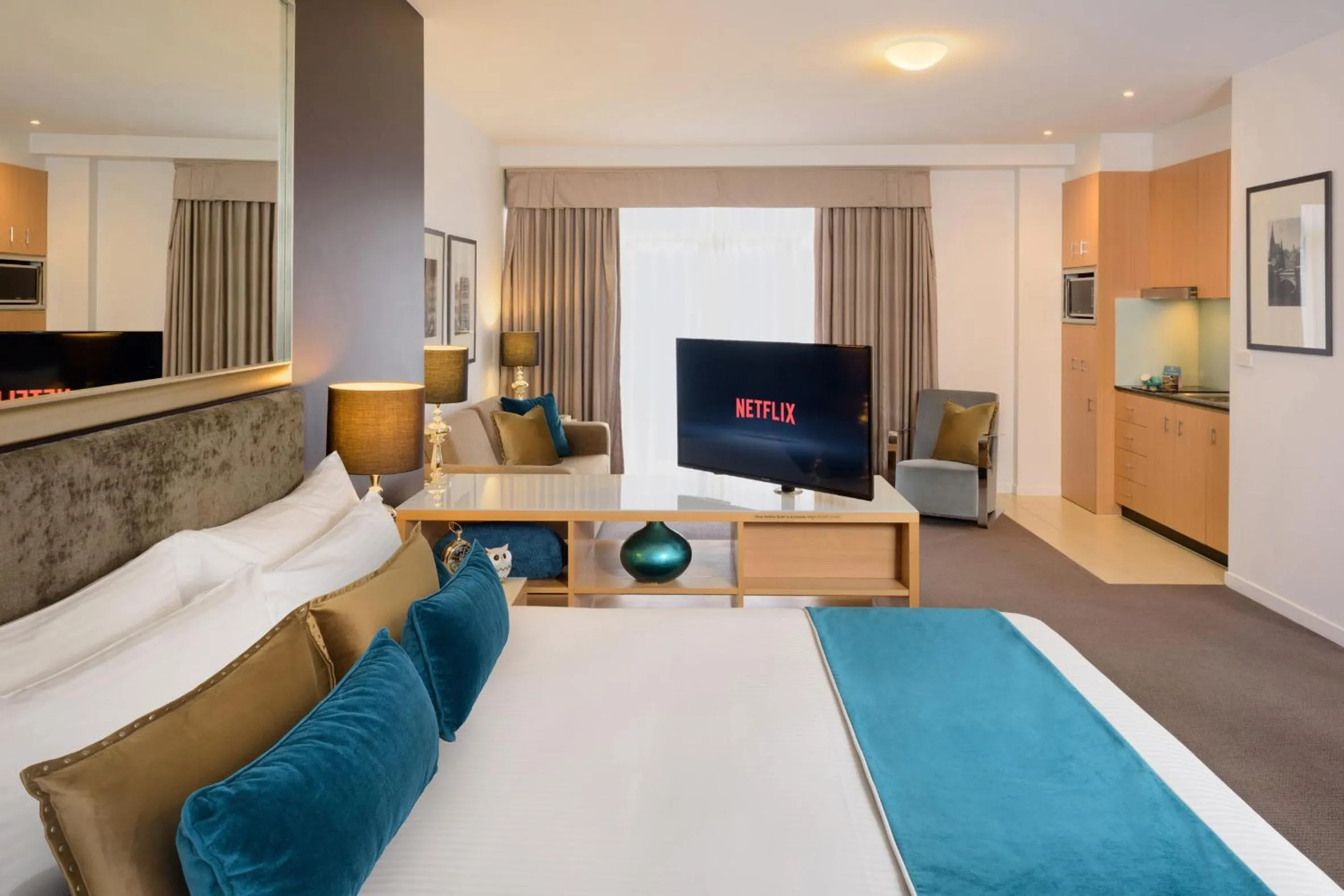 Bed in Treasury on Collins Melbourne