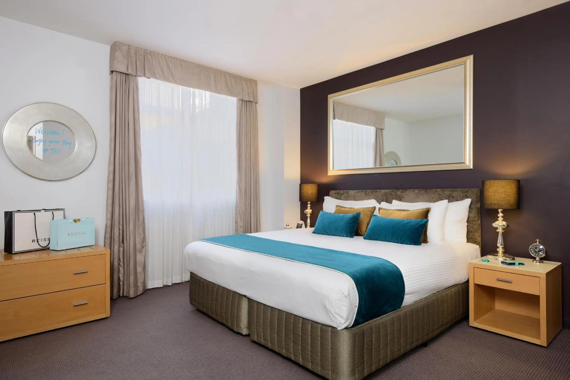 Bedroom, Bed in Treasury on Collins Melbourne