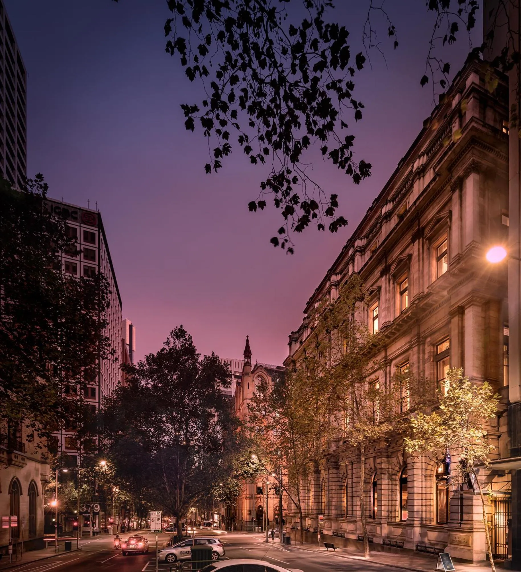 Facade/entrance in Treasury on Collins Melbourne