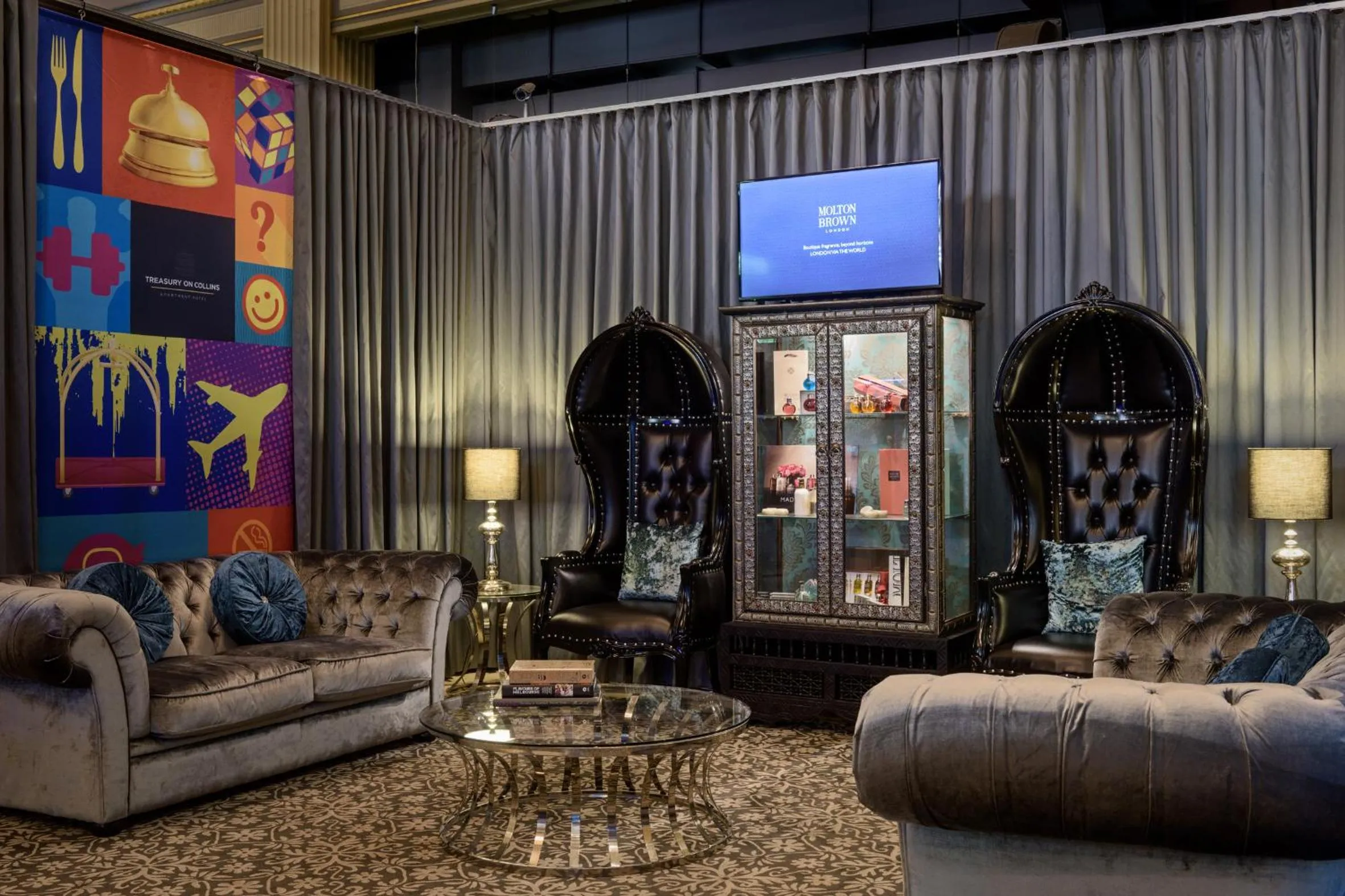 Lobby or reception in Treasury on Collins Melbourne