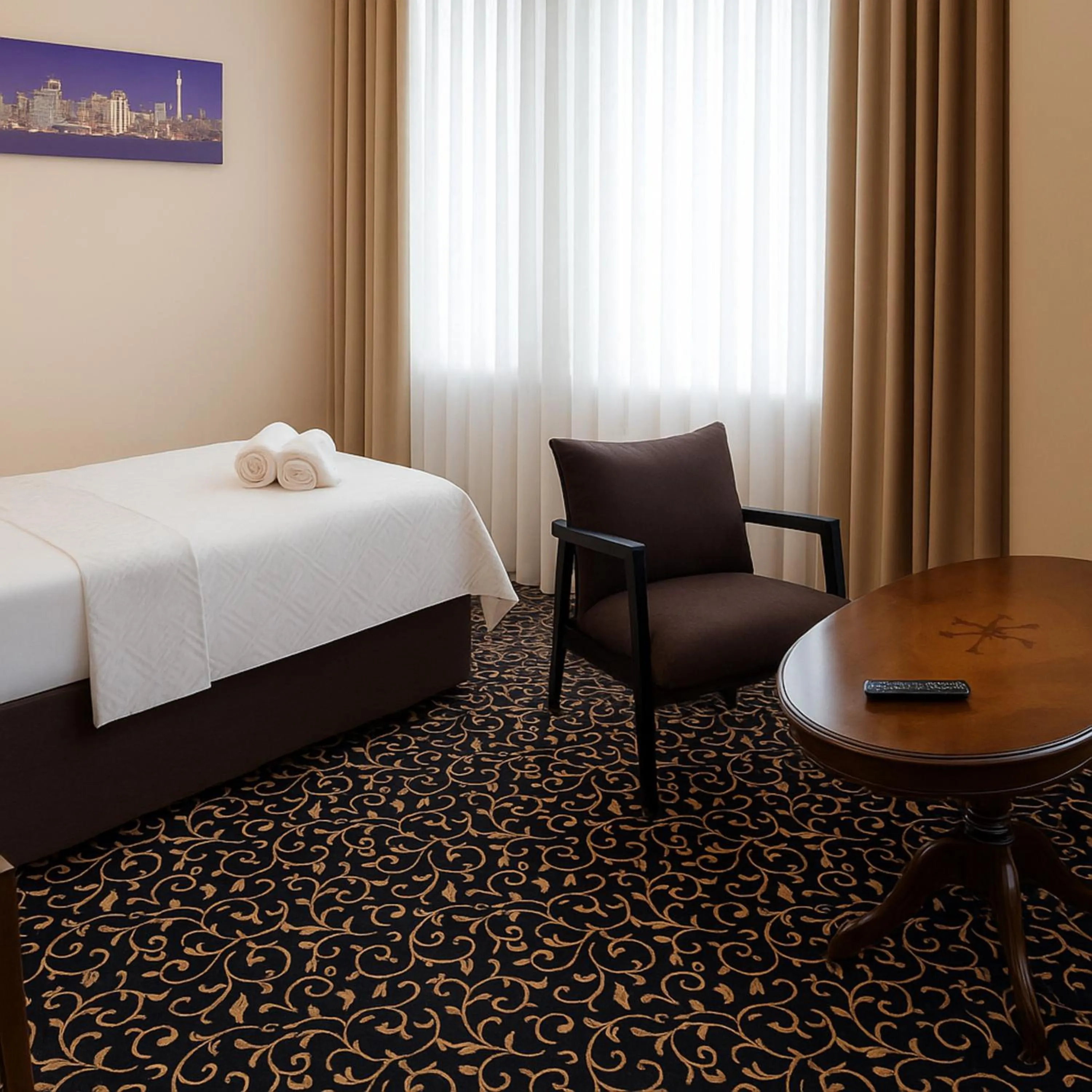 Bed in Hotel zum Weissen Ochsen