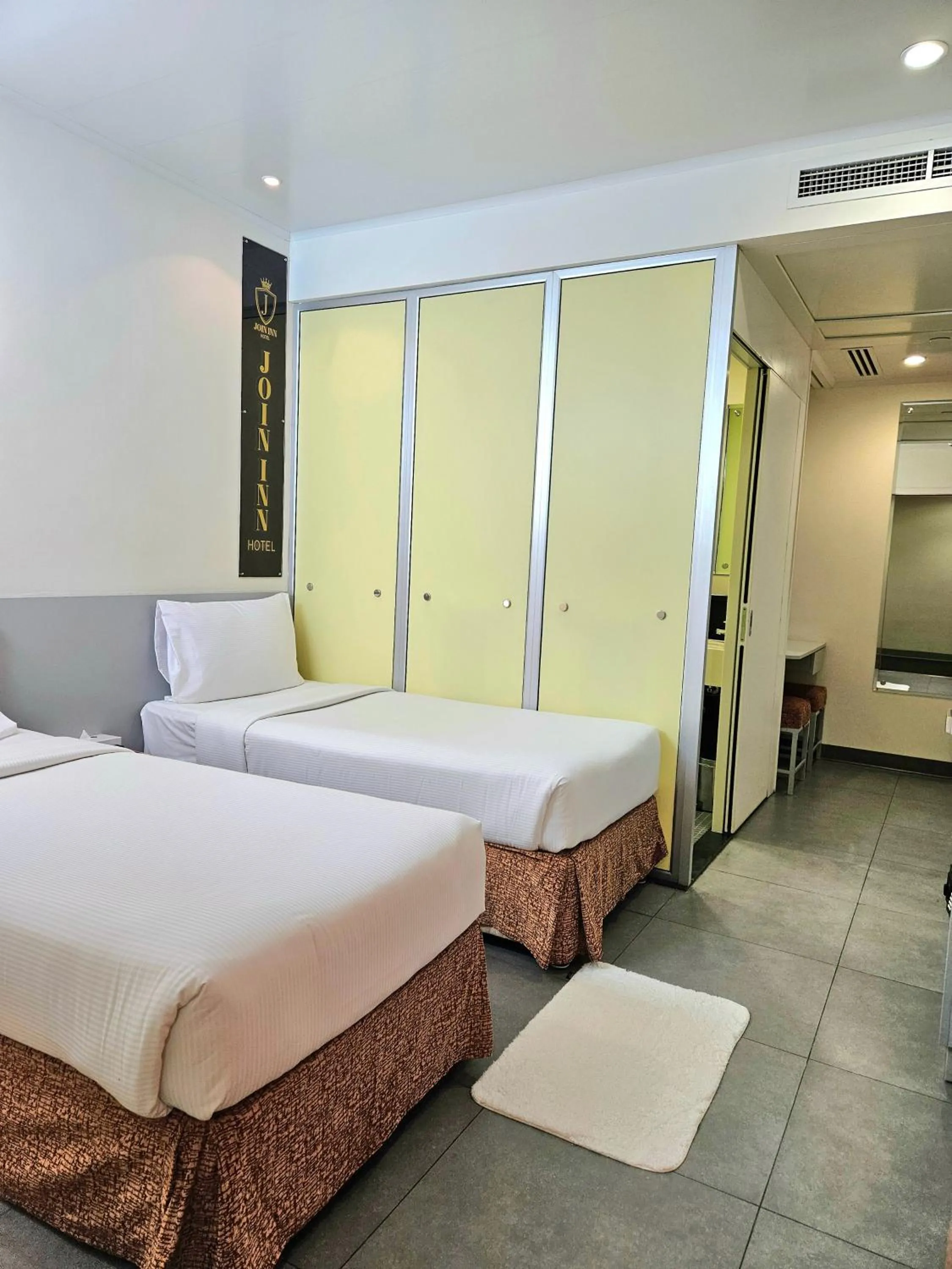 Photo of the whole room, Bed in JOIN INN HOTEL Jebel Ali, Dubai - Formerly easyHotel Jebel Ali