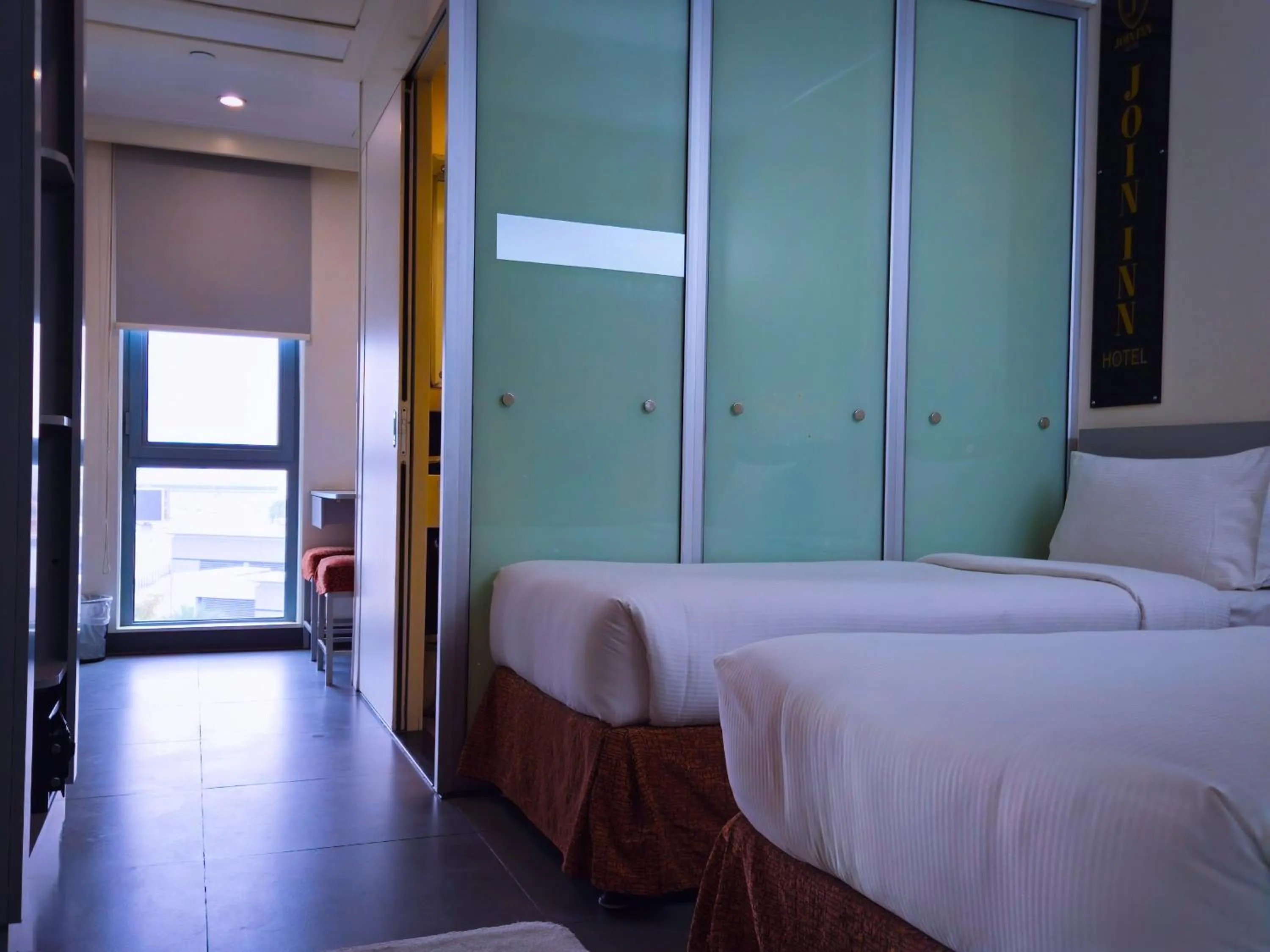 Photo of the whole room, Bed in JOIN INN HOTEL Jebel Ali, Dubai - Formerly easyHotel Jebel Ali