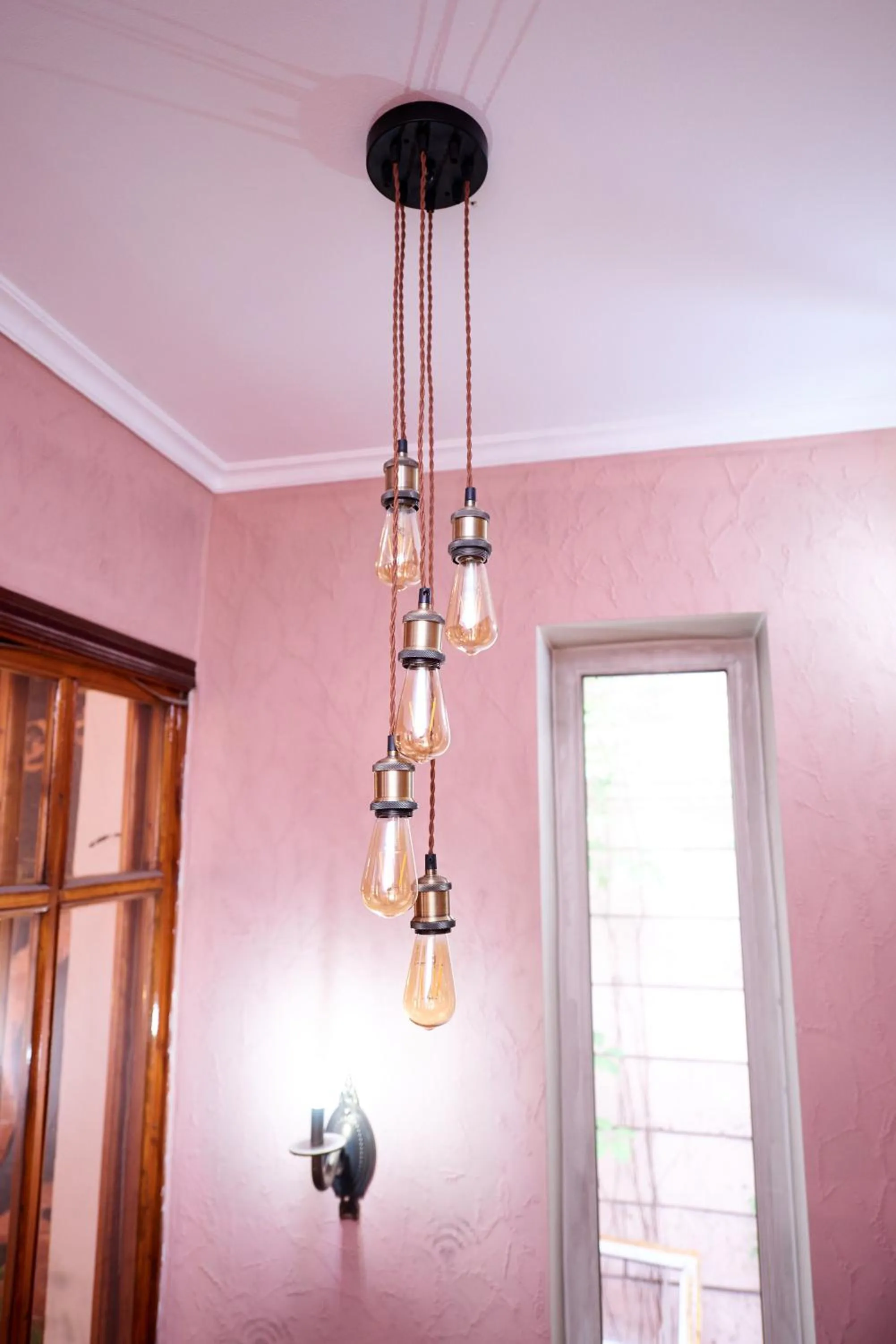 Decorative detail in Wanderlust Hostel