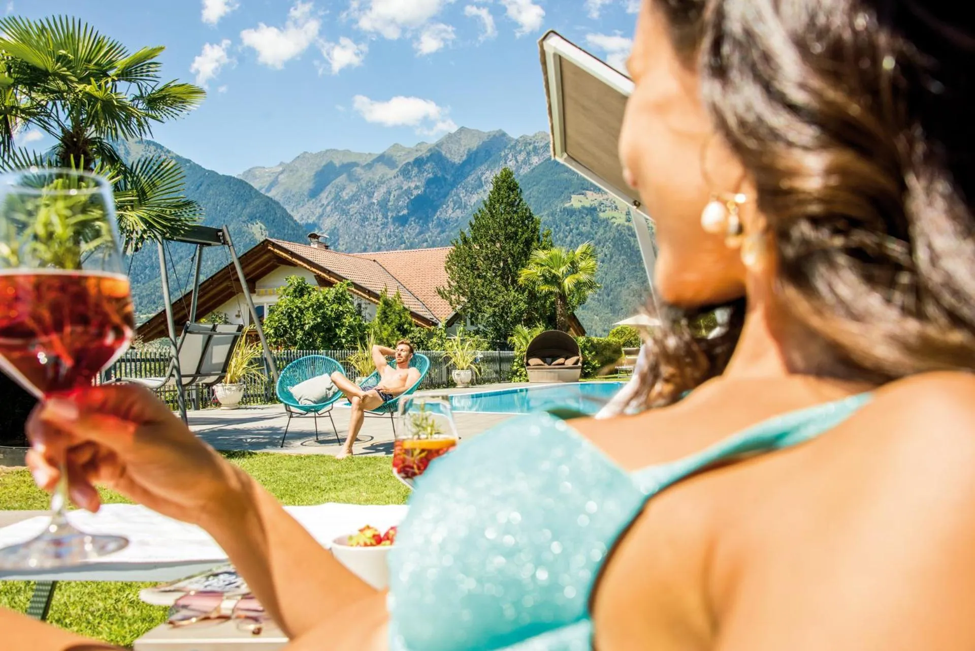 Garden in Hotel Walter