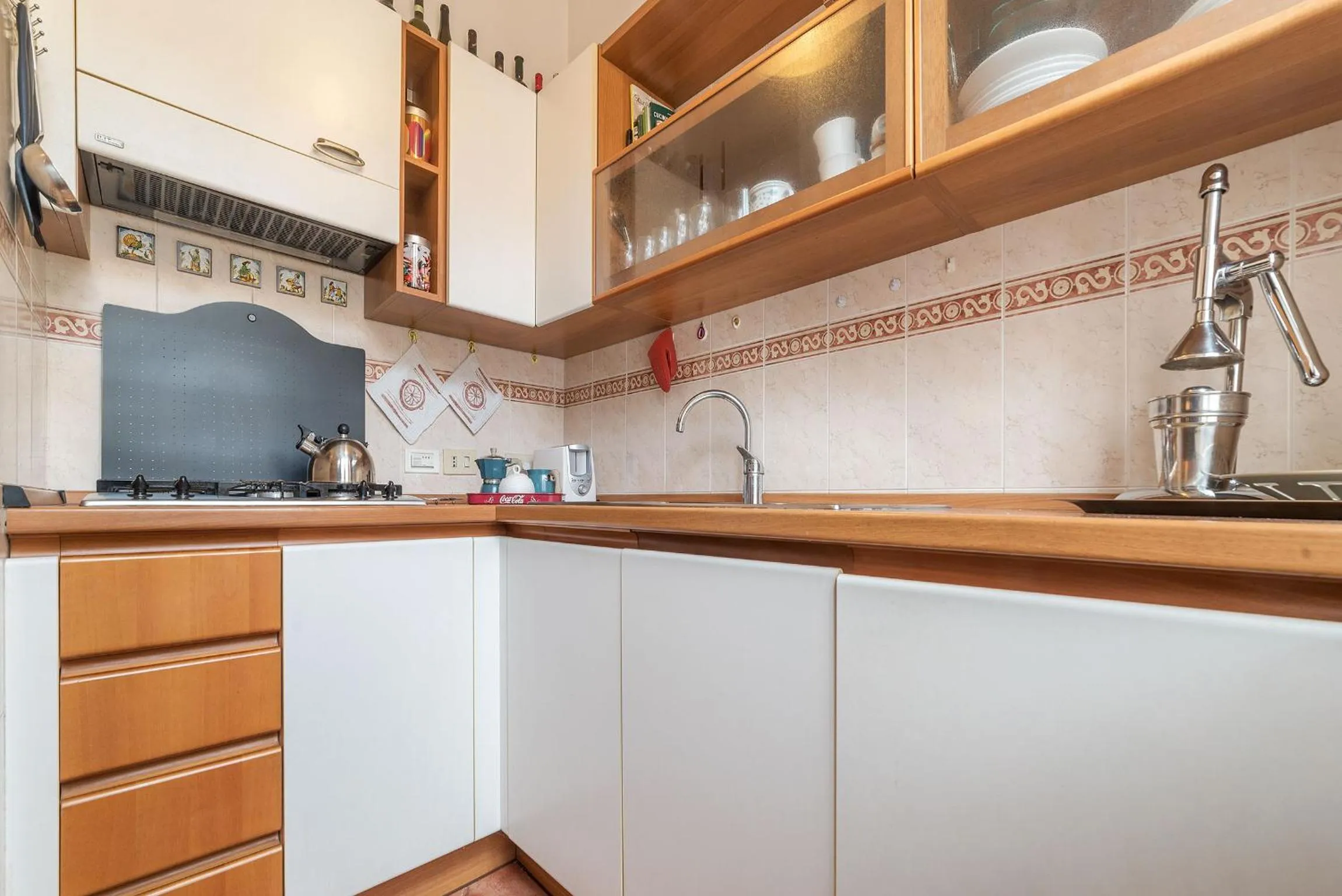 Kitchen or kitchenette in Domus Aurea & Colosseo Sweet Flat