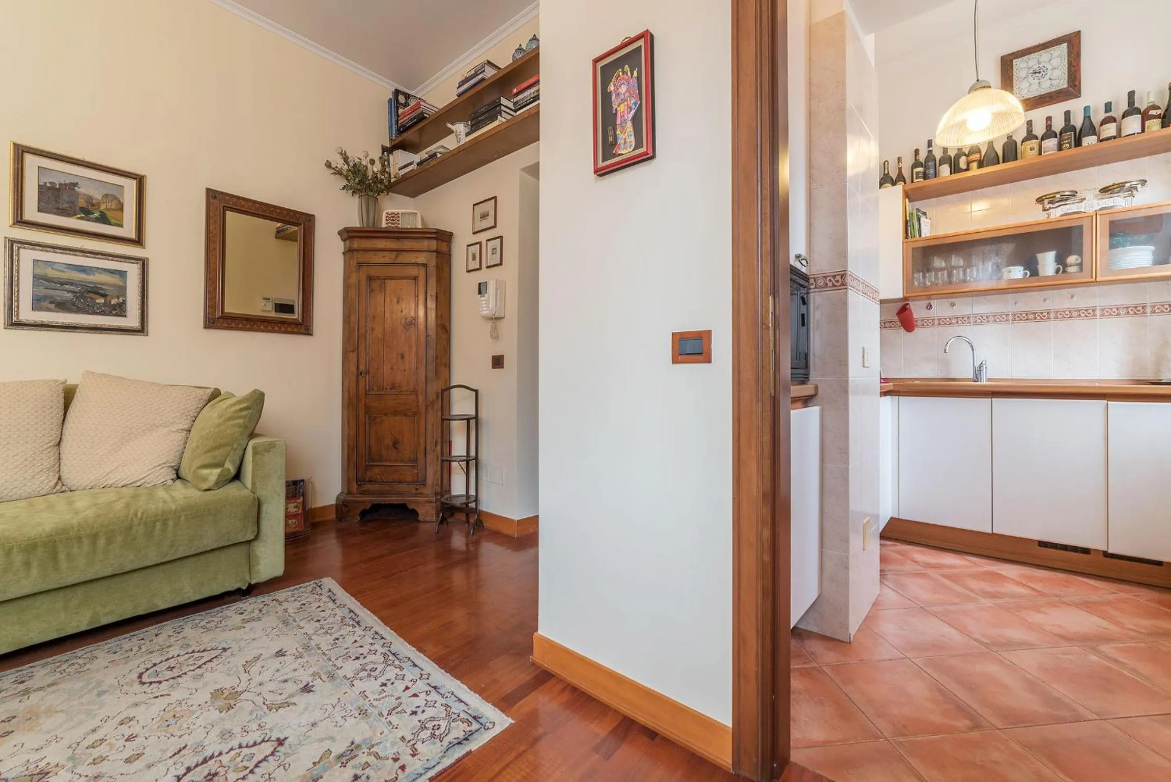 Living room in Domus Aurea & Colosseo Sweet Flat