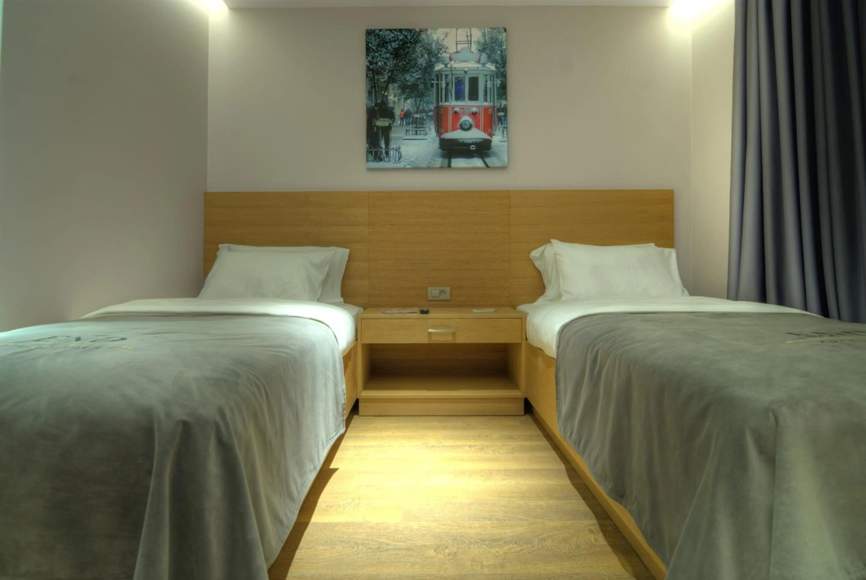 Bed in Endless Suites Taksim