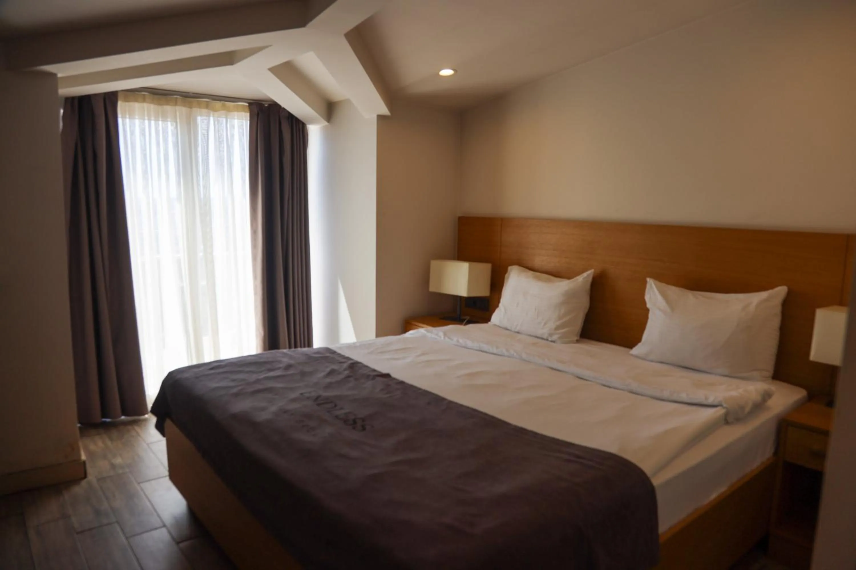 Bed in Endless Suites Taksim