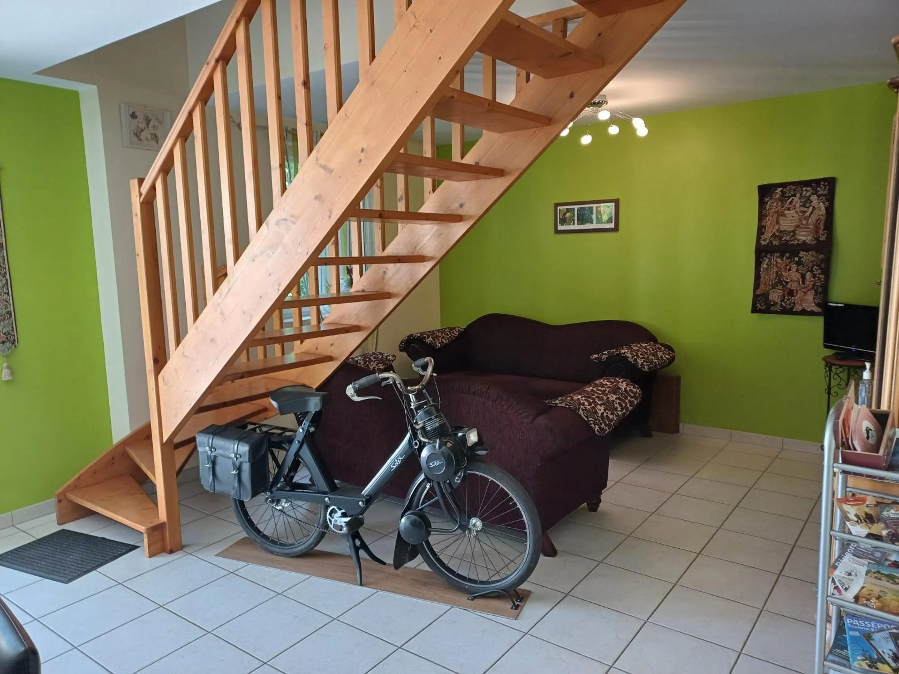 Lobby or reception in Le Logis du Livier