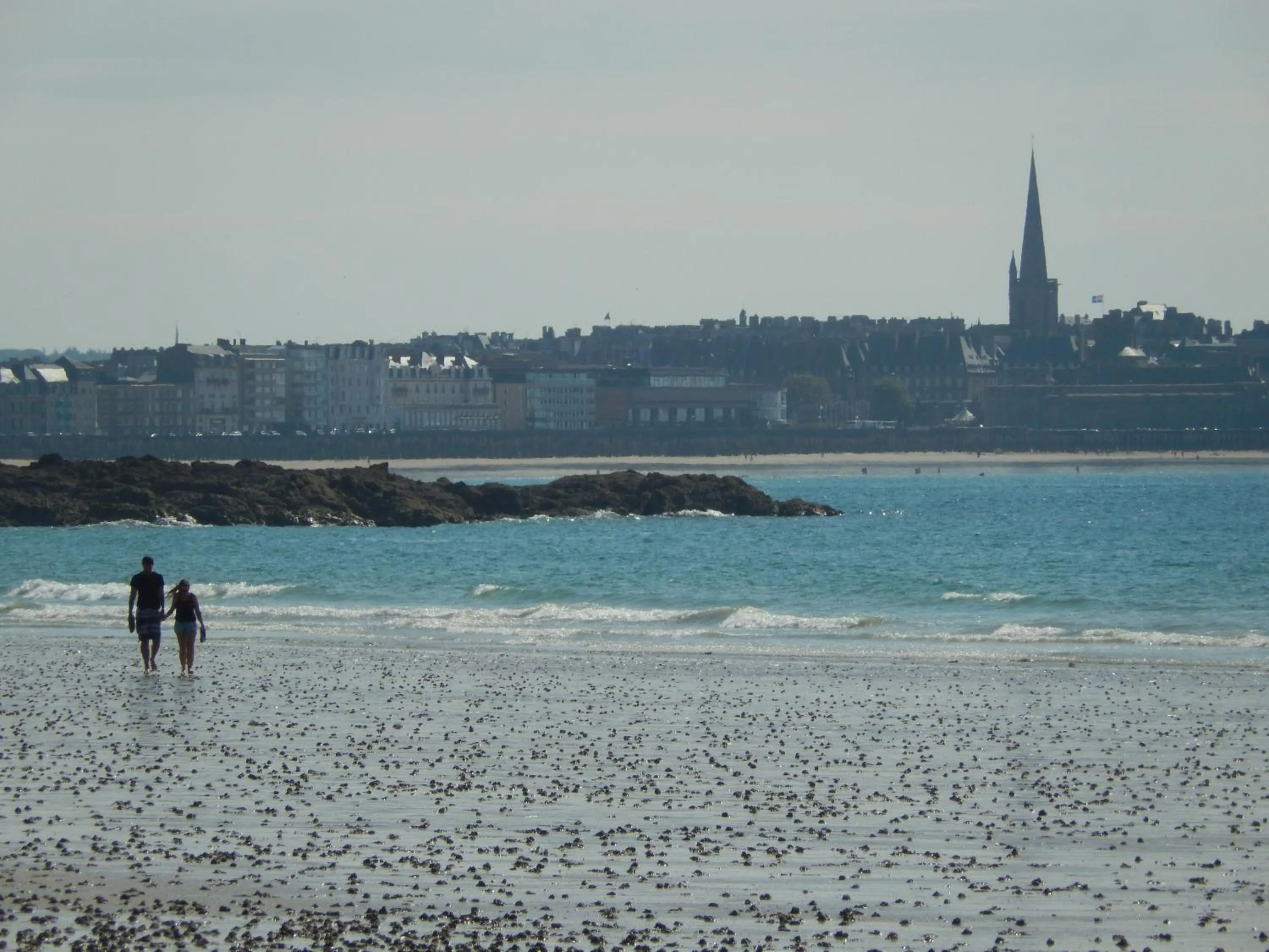 Sea view in Hotel Kyriad Saint Malo Centre Plage