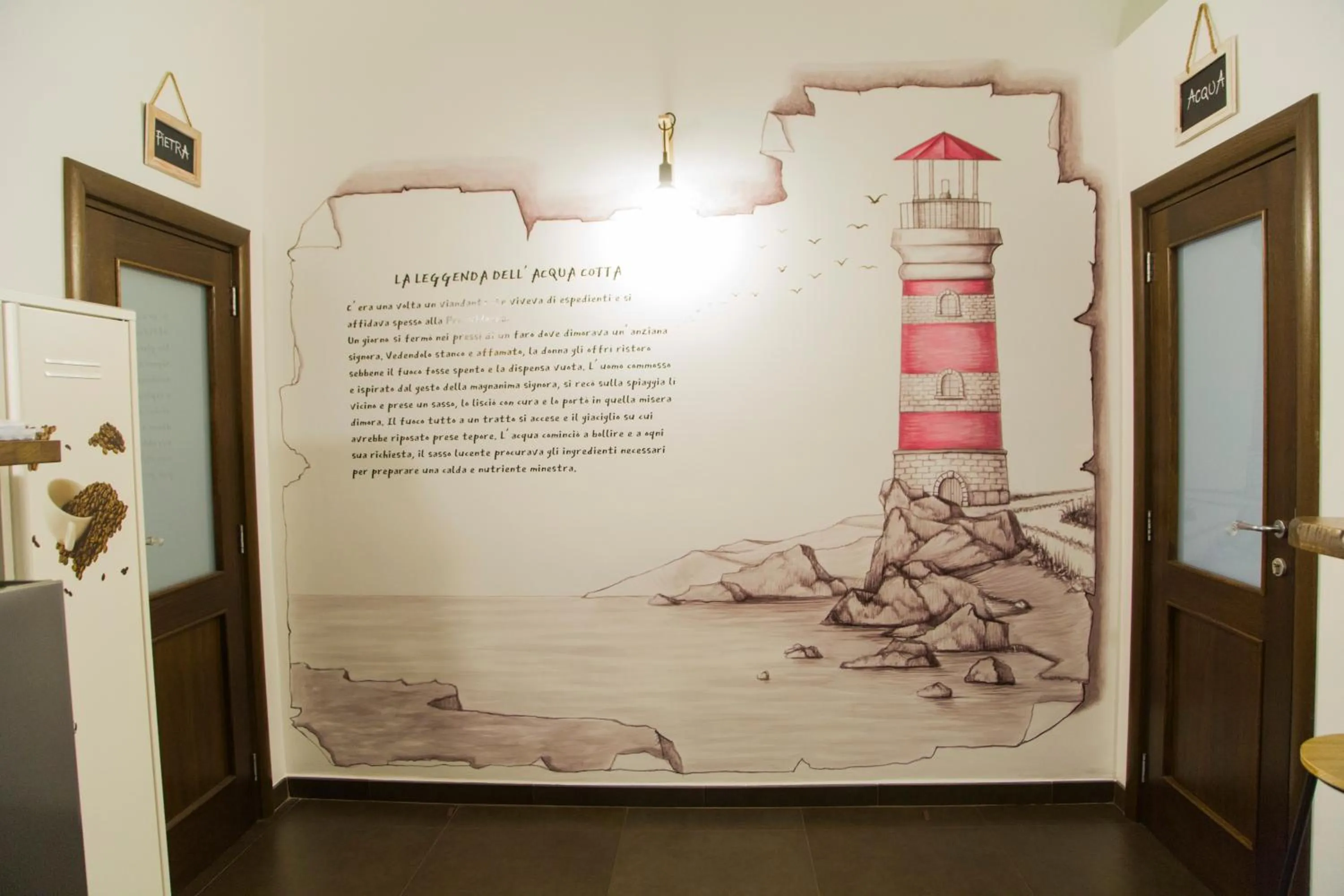 Staff in Acqua Cotta