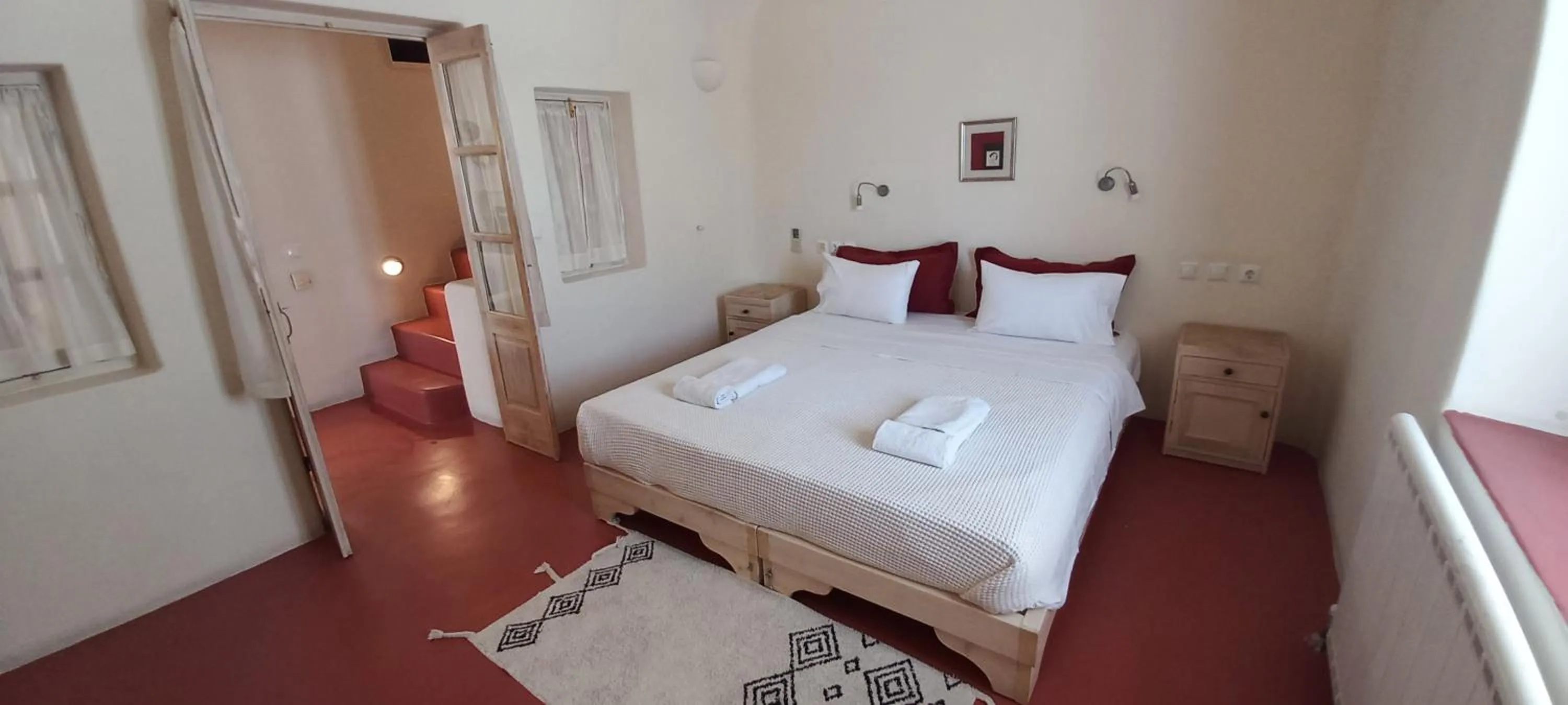 Bedroom, Bed in Villa Kisiris