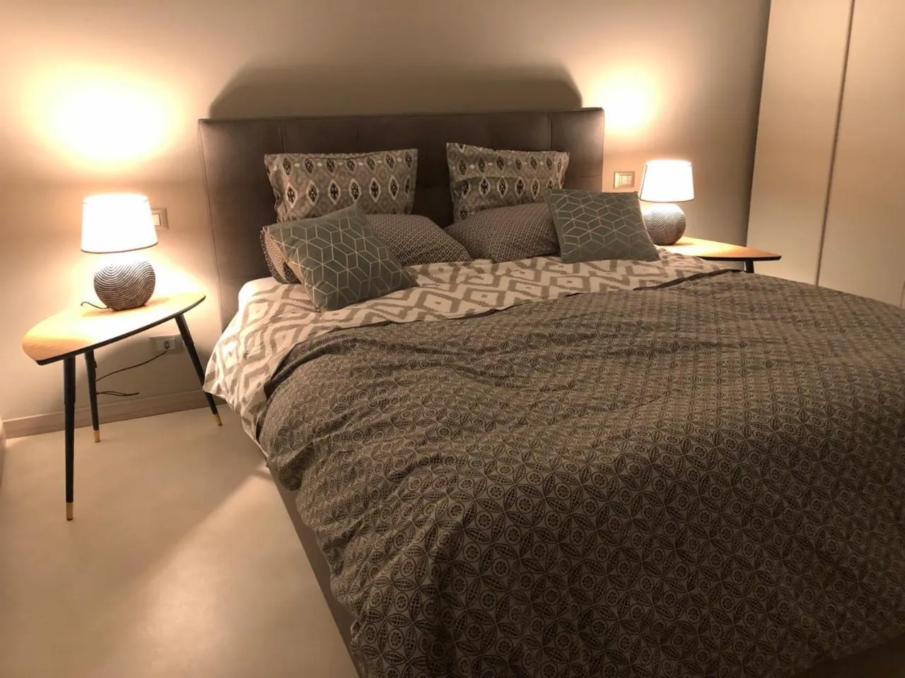 Bed in C-Apartment Zabarella terrace