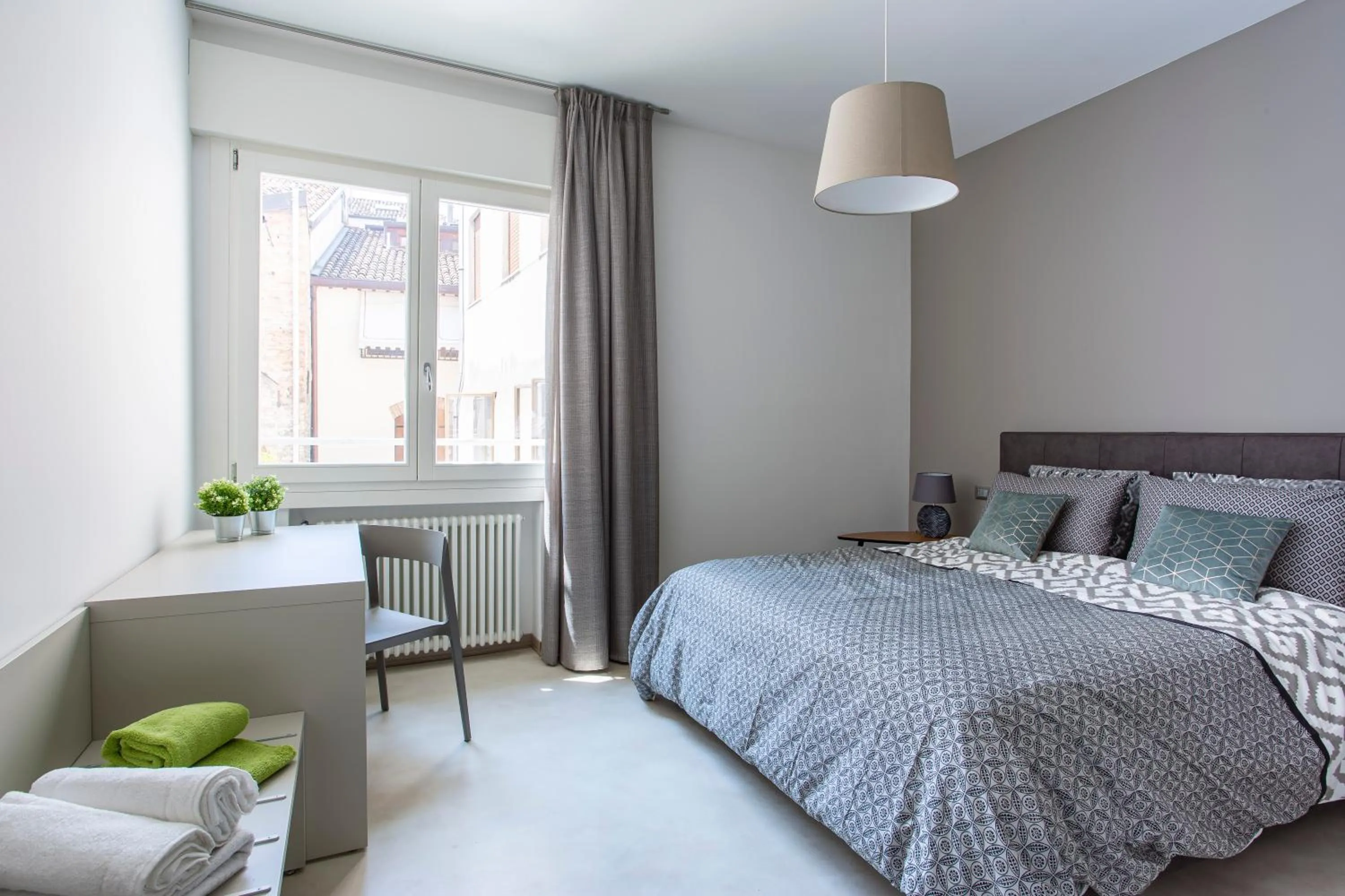 Bed in C-Apartment Zabarella terrace