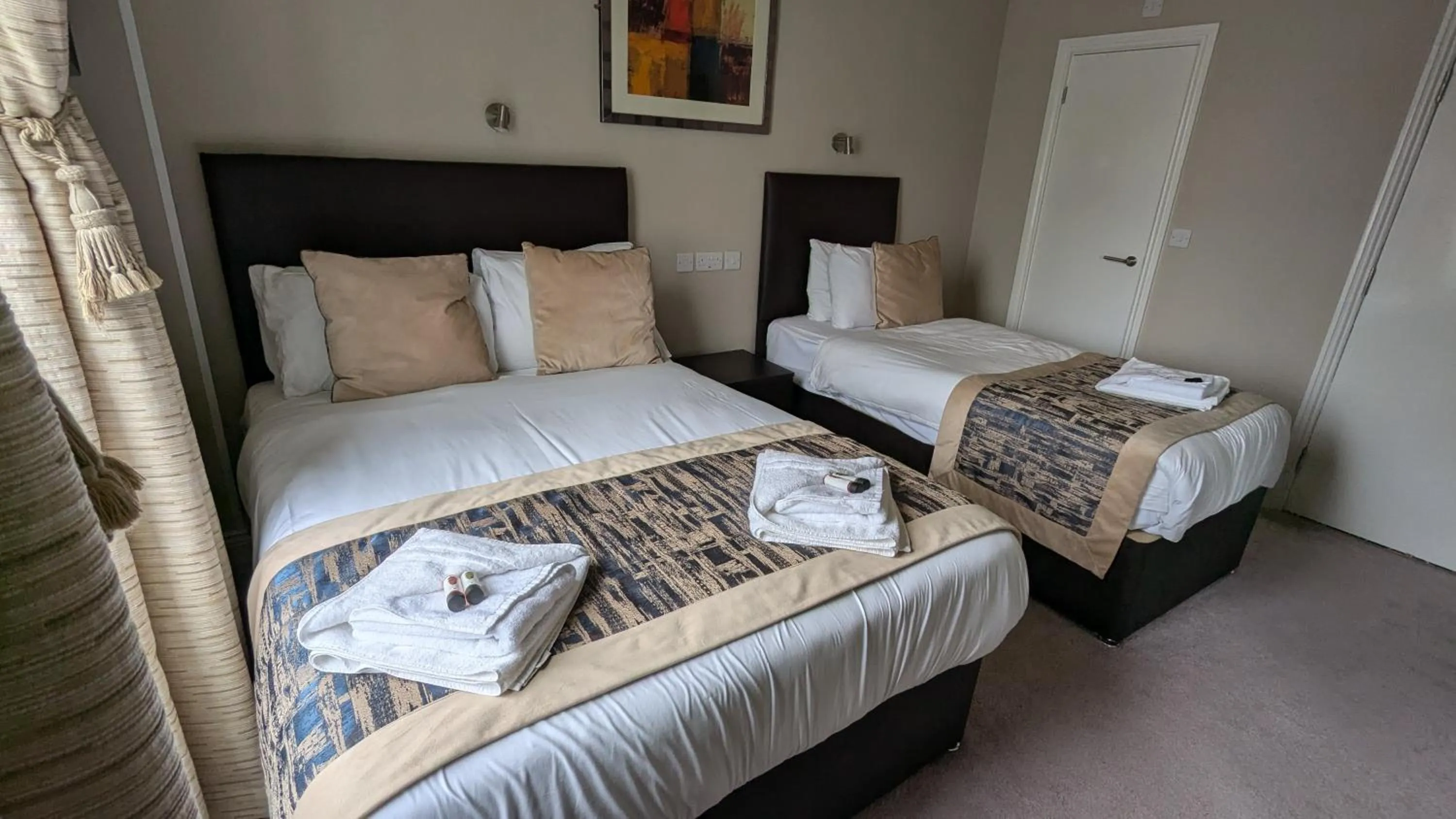 Bed in Alexandra Hotel