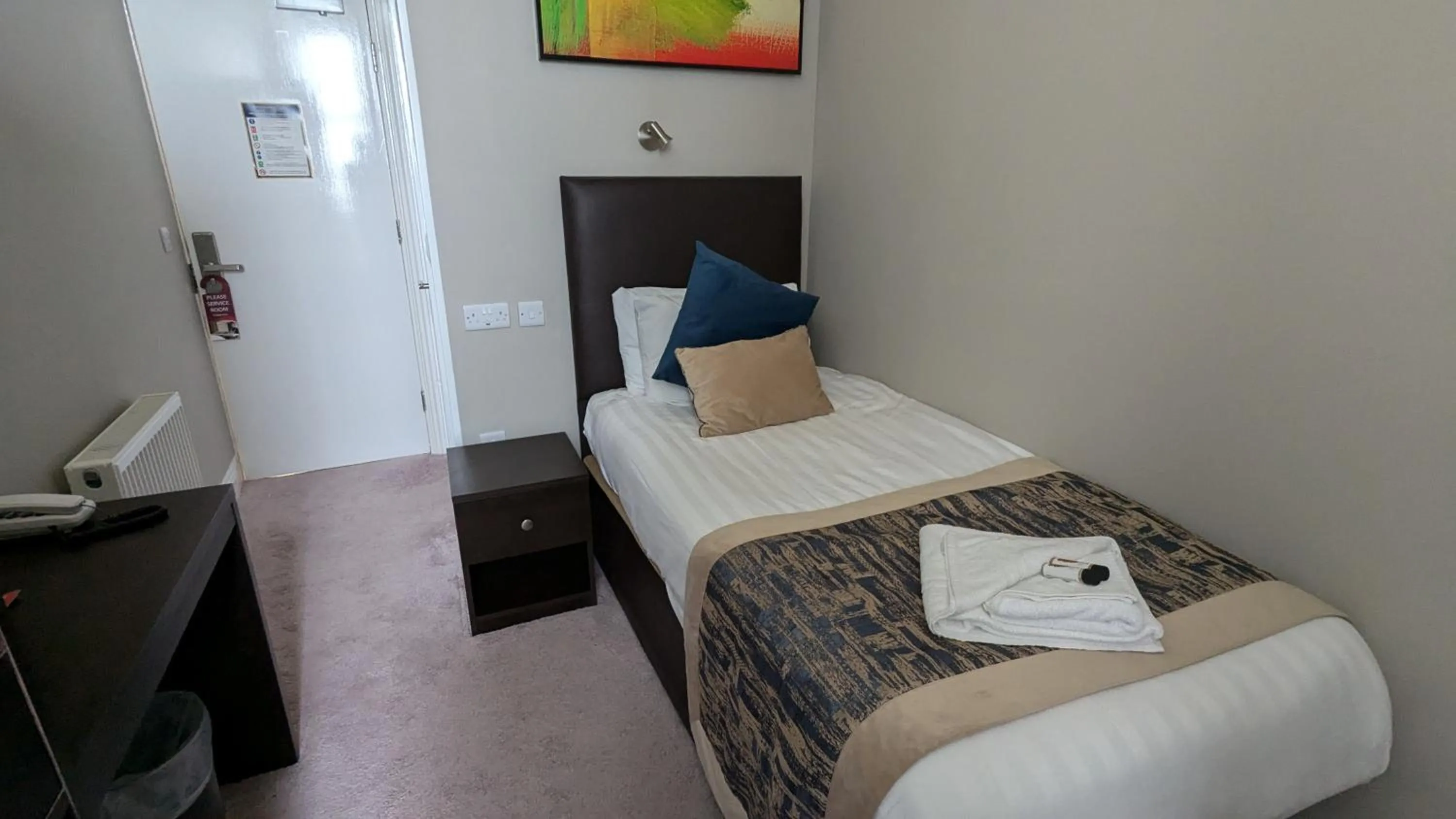 Bed in Alexandra Hotel