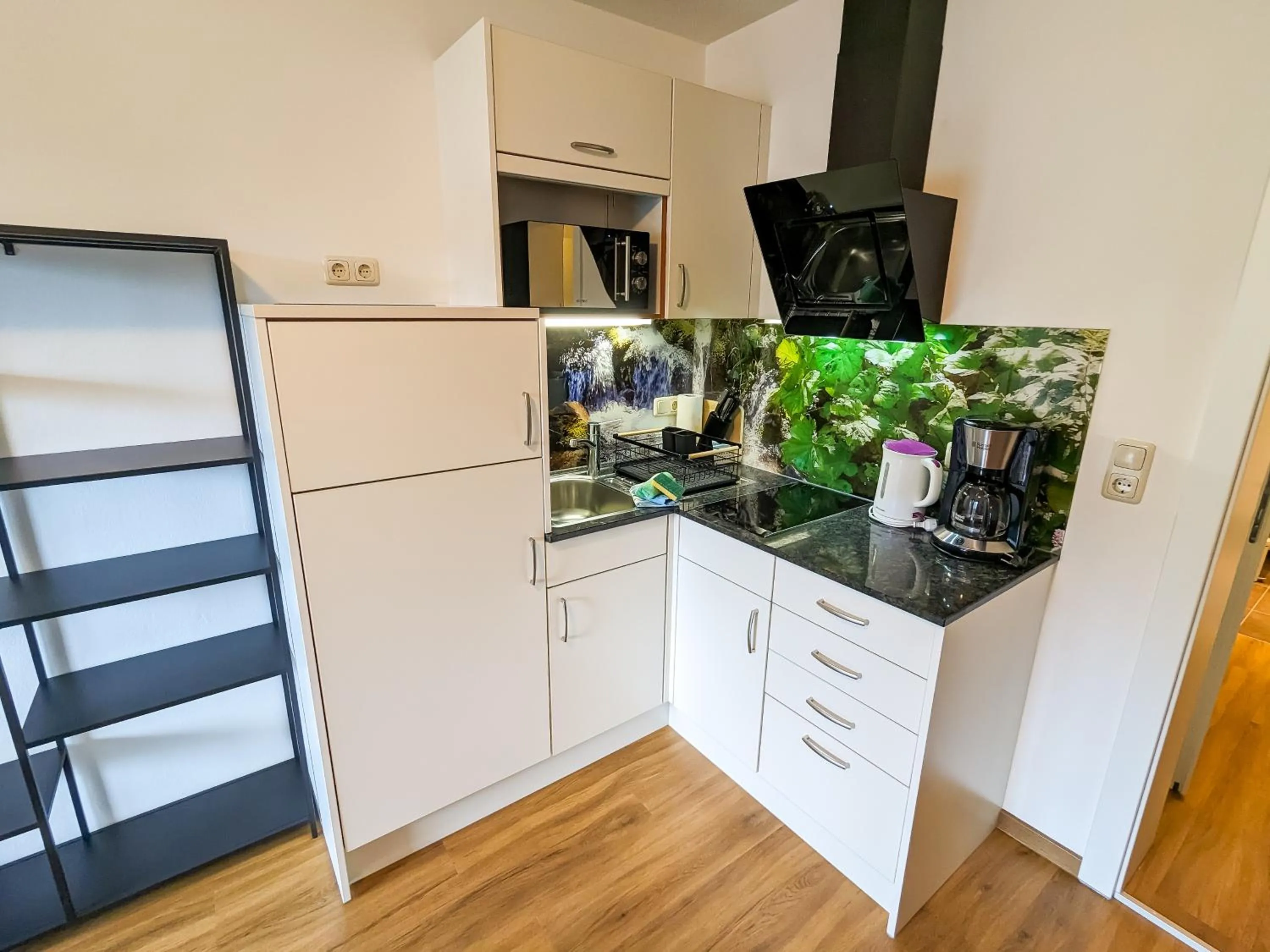 Kitchen or kitchenette in Appartement Haus Talblick