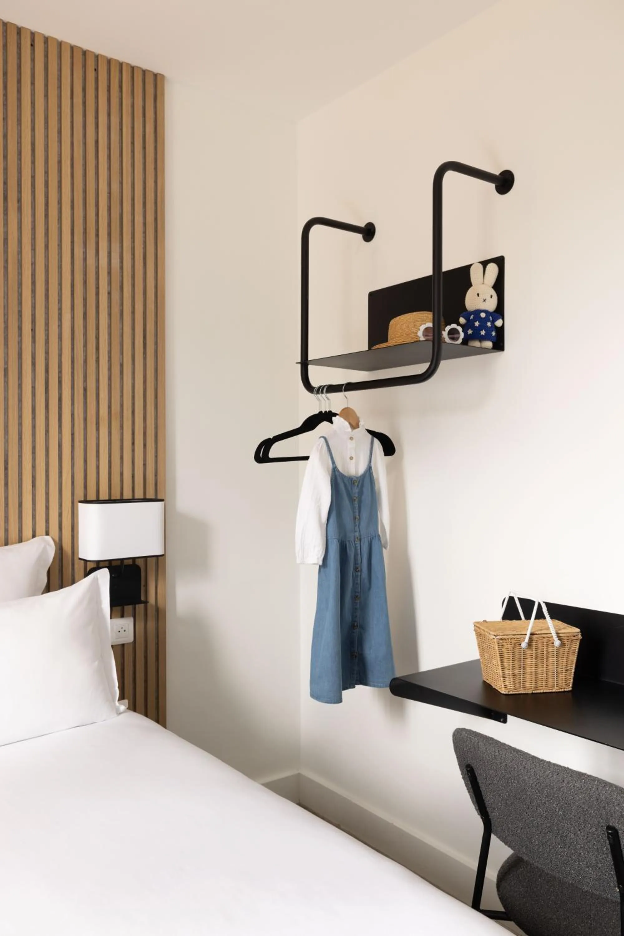 Bed in Hotel Korner Eiffel