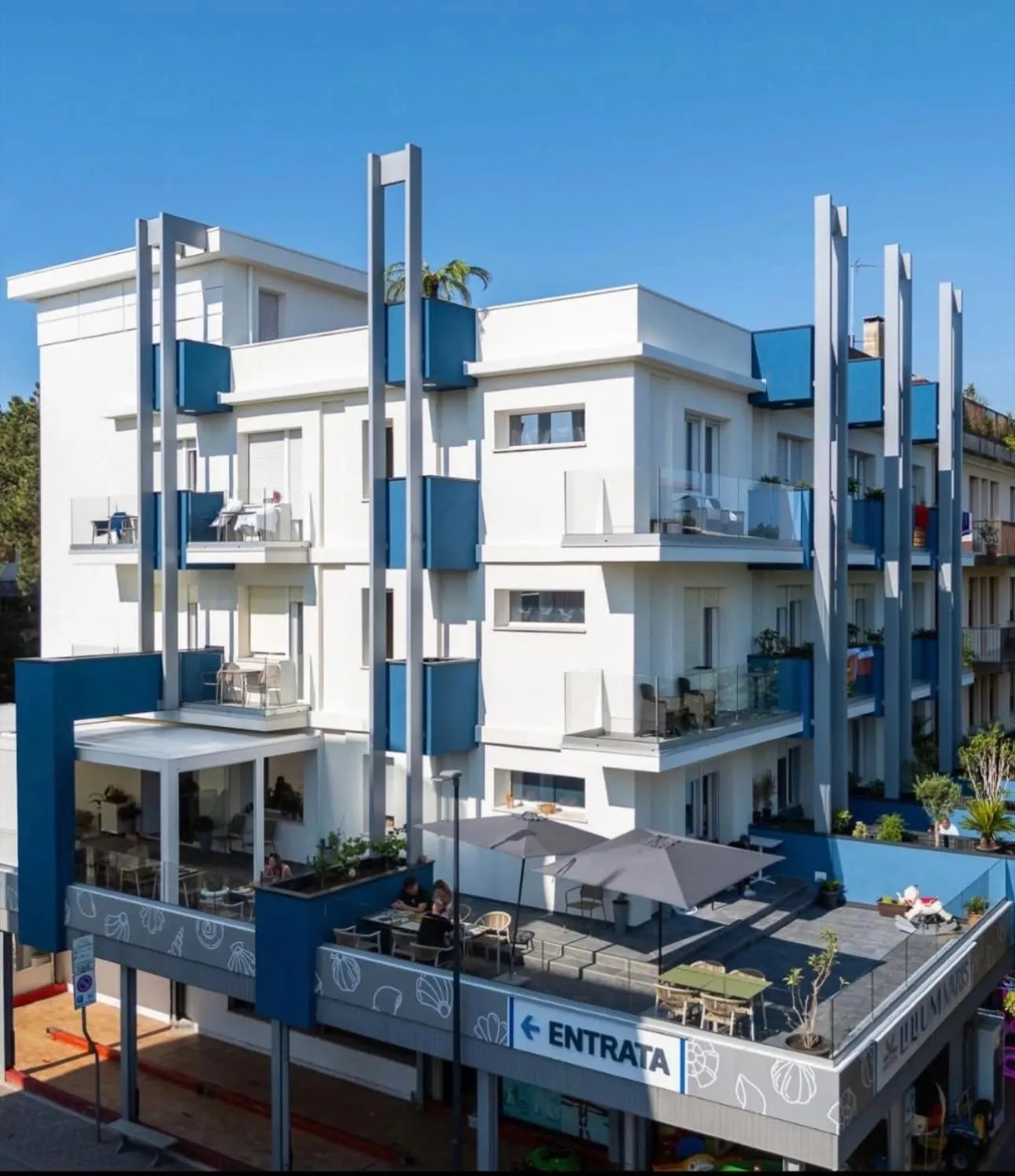 Property building in Lilium Maris Hotel