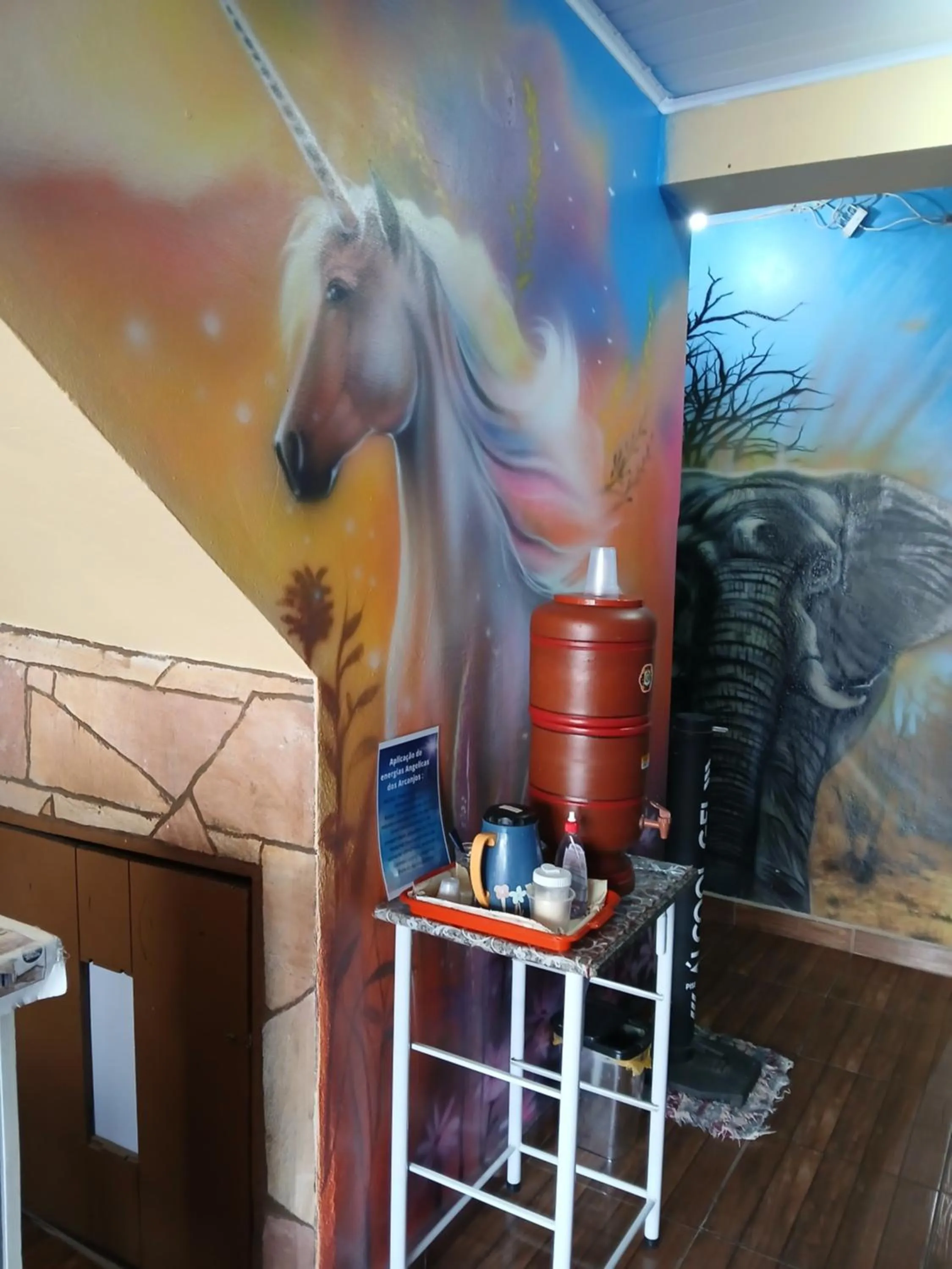 Decorative detail in Pousada Encanto e Magia