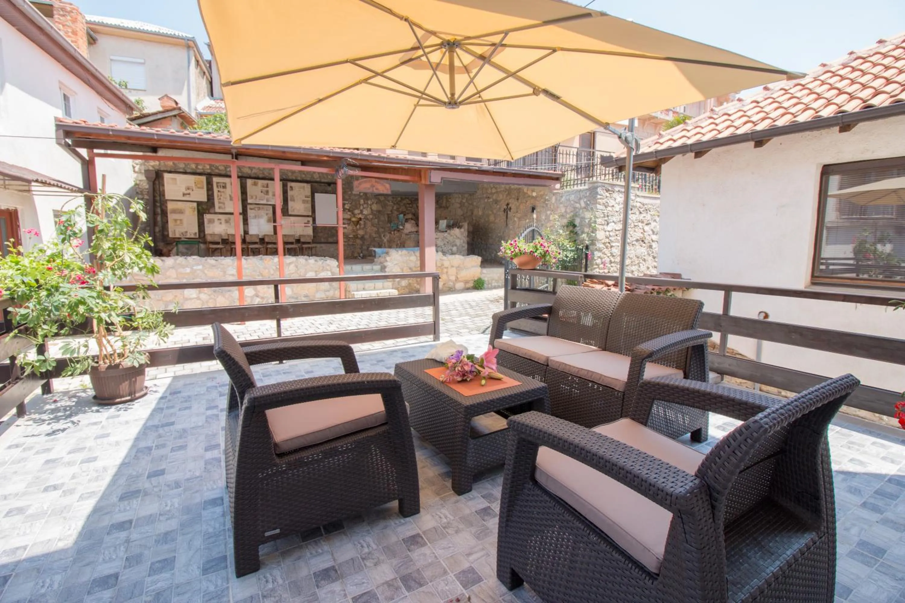 Patio in Villa Varosh