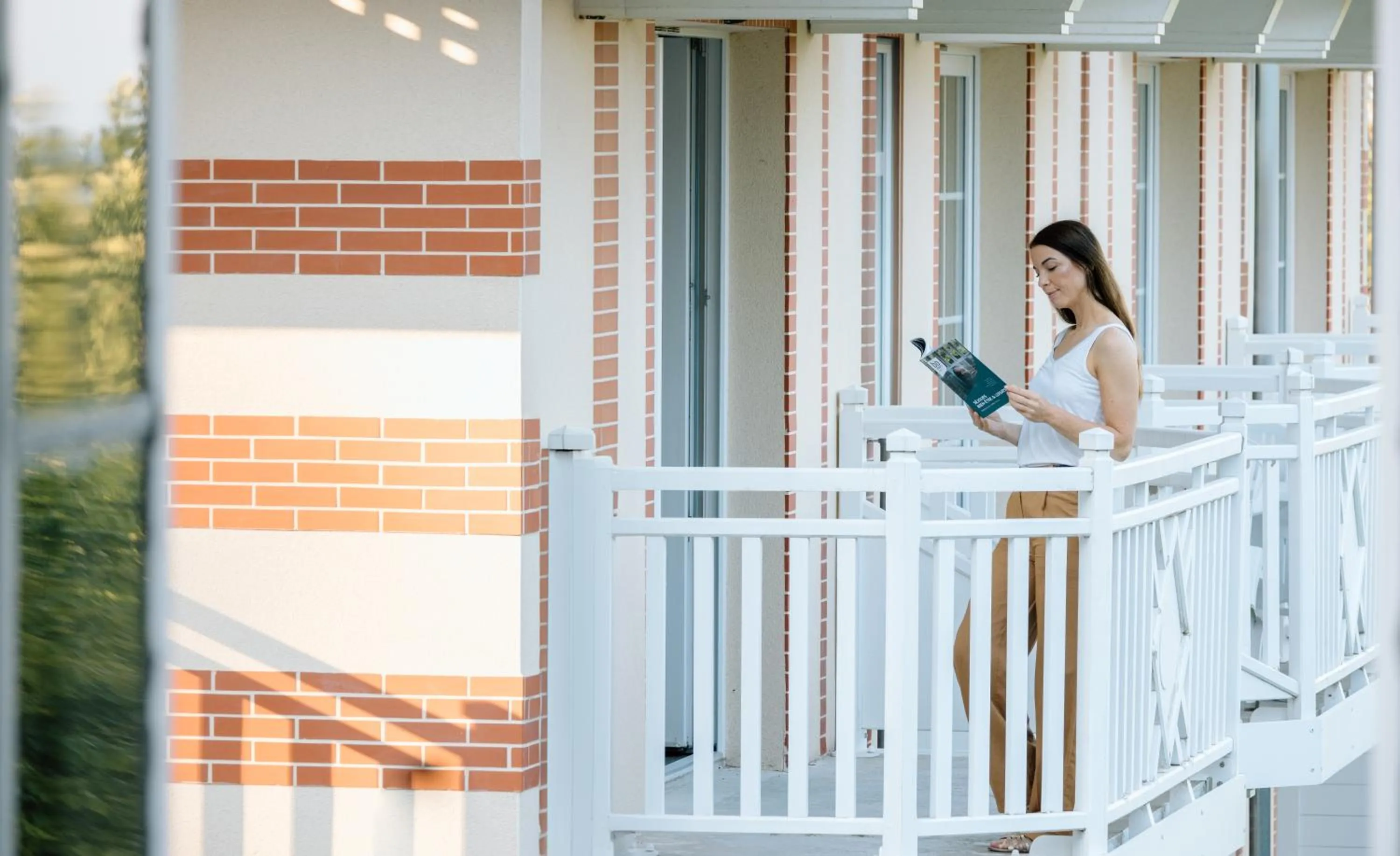 Balcony/Terrace in Résidence b'o cottage - b'o resort thermal & spa