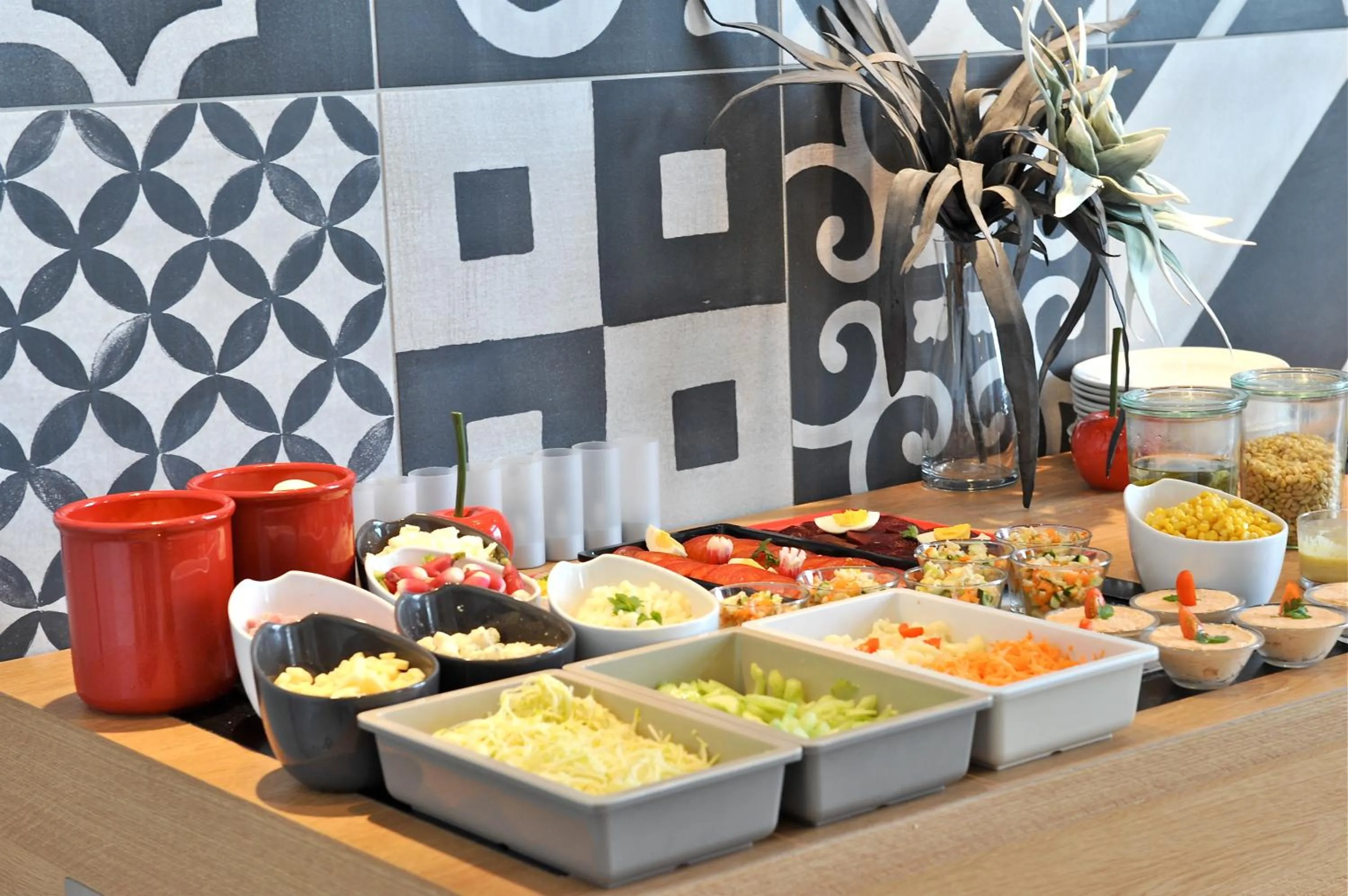 Restaurant/places to eat in Résidence b'o cottage - b'o resort thermal & spa