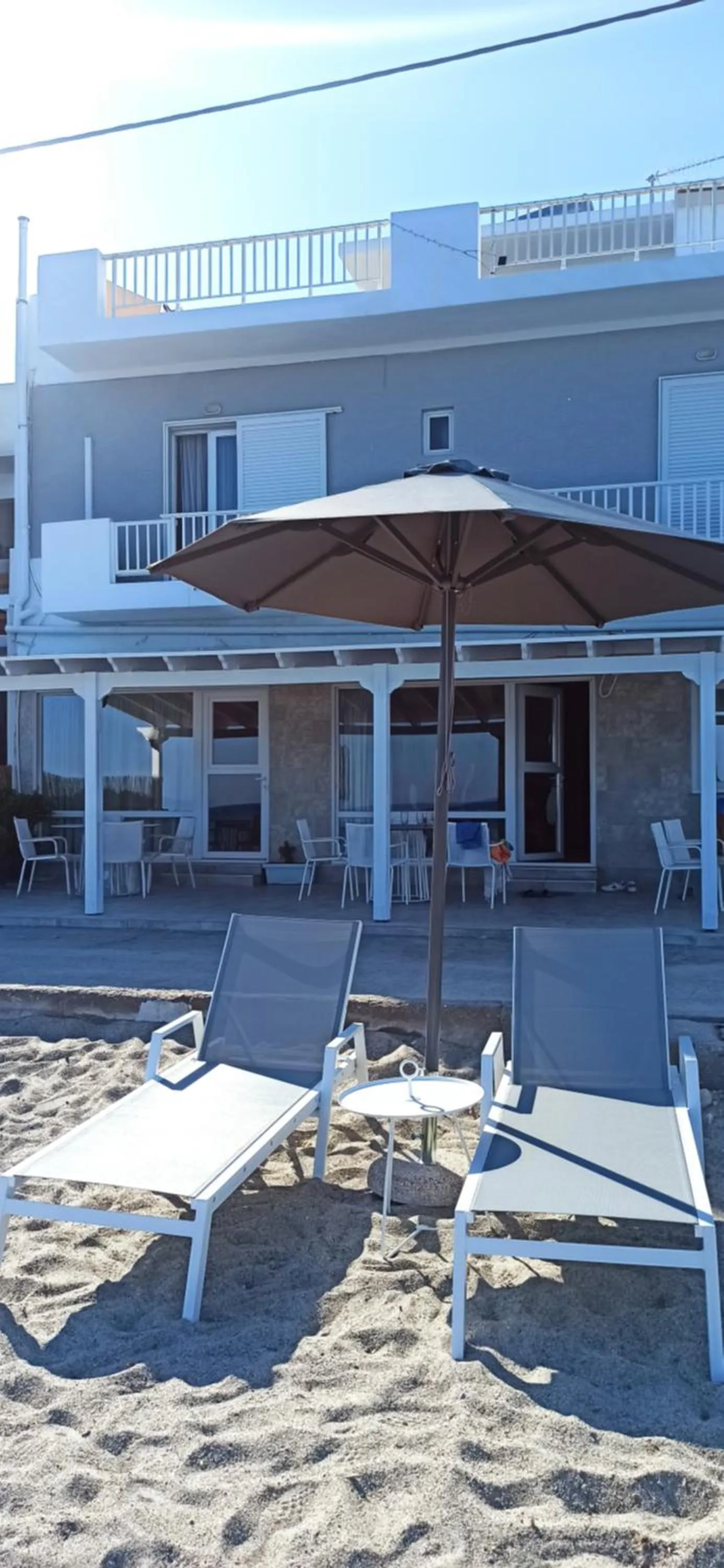 Beach in Pillbox Seafront Studios and Apartments