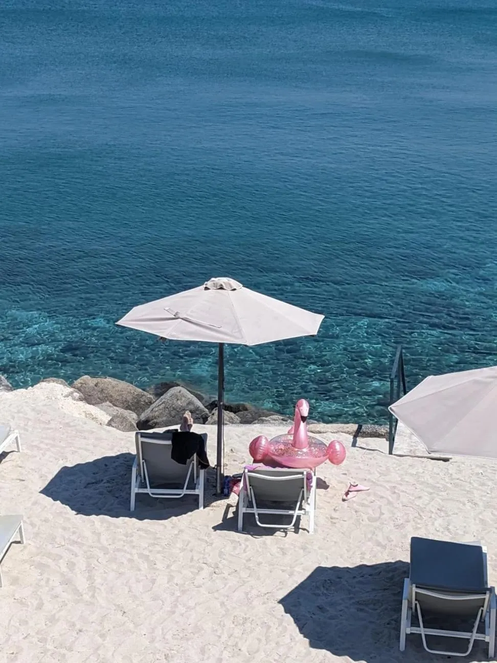 Beach in Pillbox Seafront Studios and Apartments