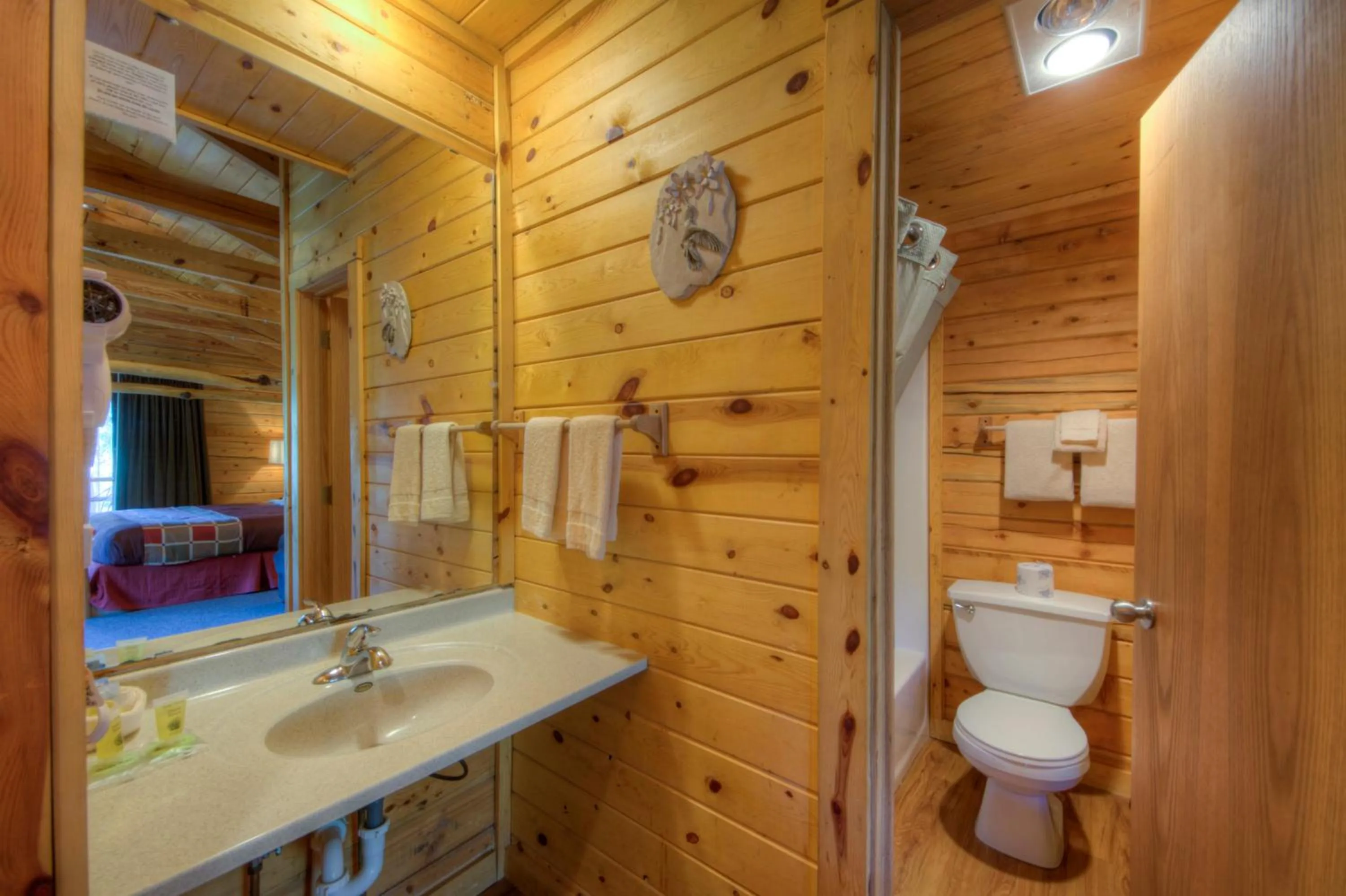 Bathroom in Powder House Lodge
